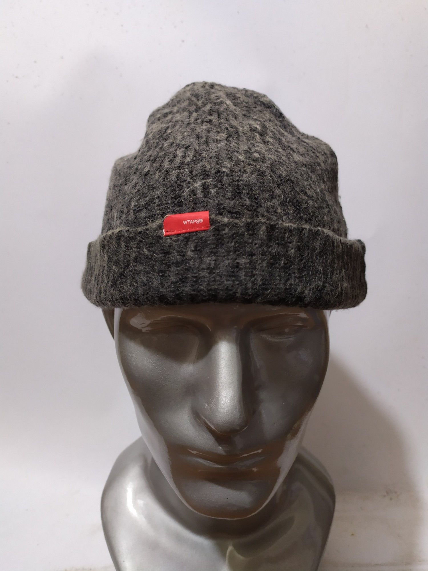 image of Wtaps Japan Beanie Hats in Grey, Men's