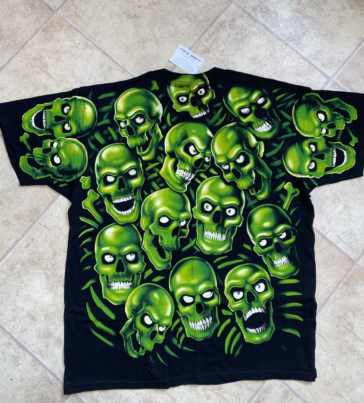 Liquid Blue Skull Pile Og 2001 Glow in Dark Carhartt Size US XL / EU 56 / 4 - 5 Thumbnail