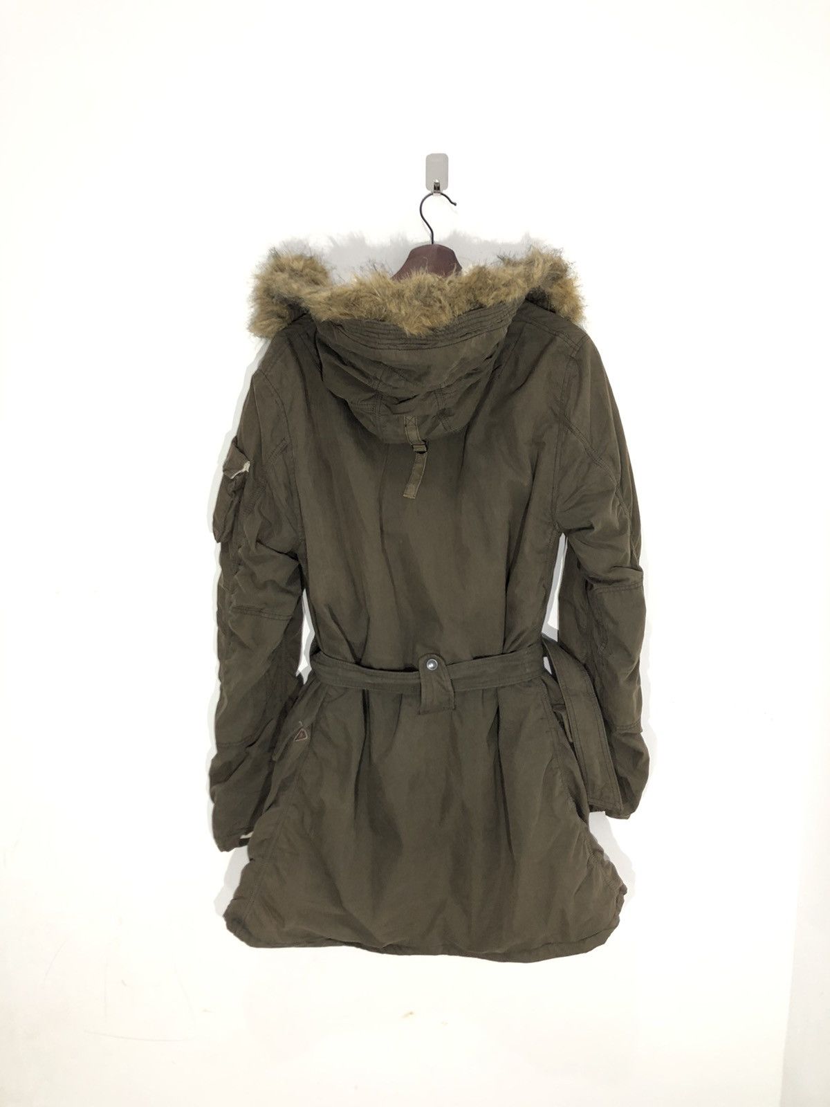 Japanese Brand John Bull Parka Hoodies Green Army Size L / US 10 / IT 46 - 5 Thumbnail