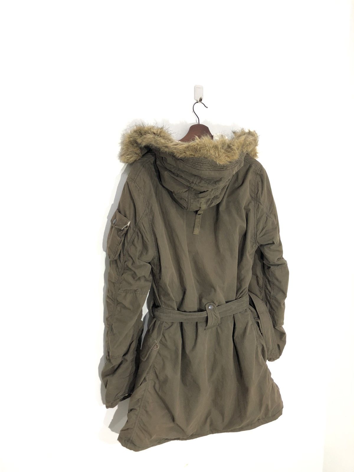 Japanese Brand John Bull Parka Hoodies Green Army Size L / US 10 / IT 46 - 6 Thumbnail