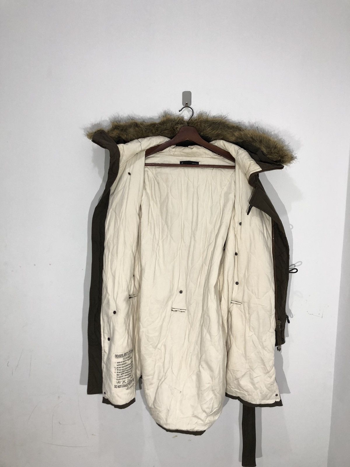 Japanese Brand John Bull Parka Hoodies Green Army Size L / US 10 / IT 46 - 8 Thumbnail