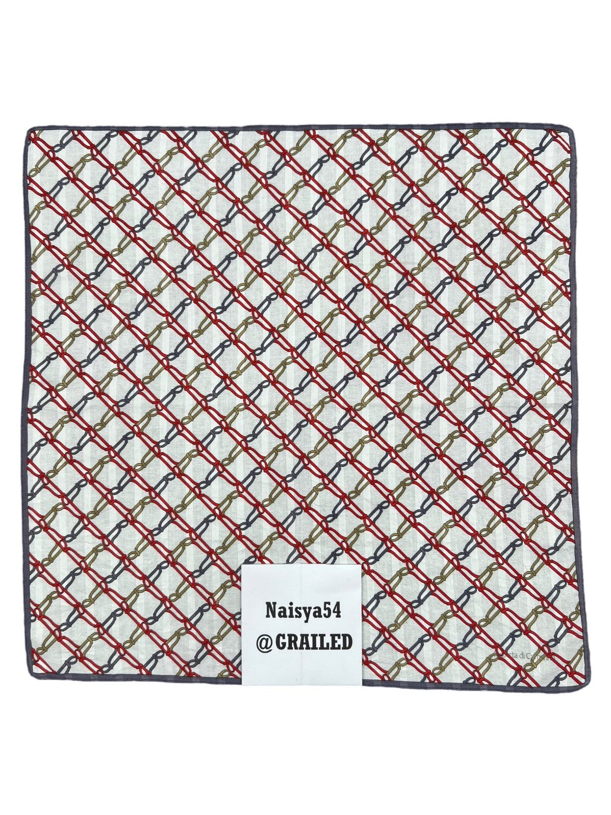 Roberta di Camerino Roberta di Camerino Handkerchief Neckerchief Bandana Size ONE SIZE - 6 Thumbnail