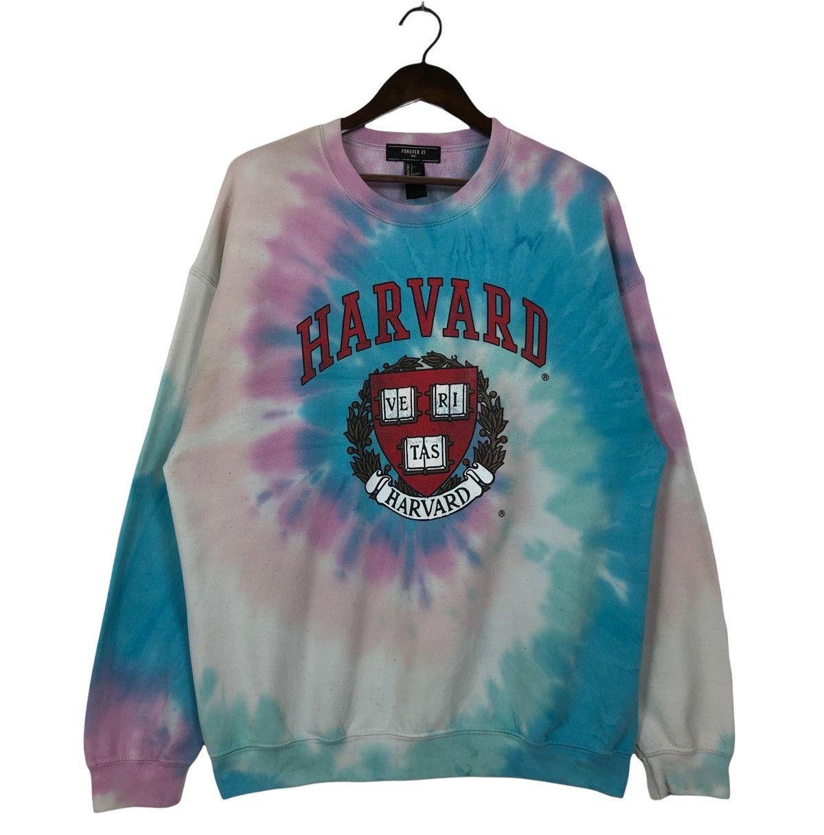 Harvard tie 2024 dye hoodie