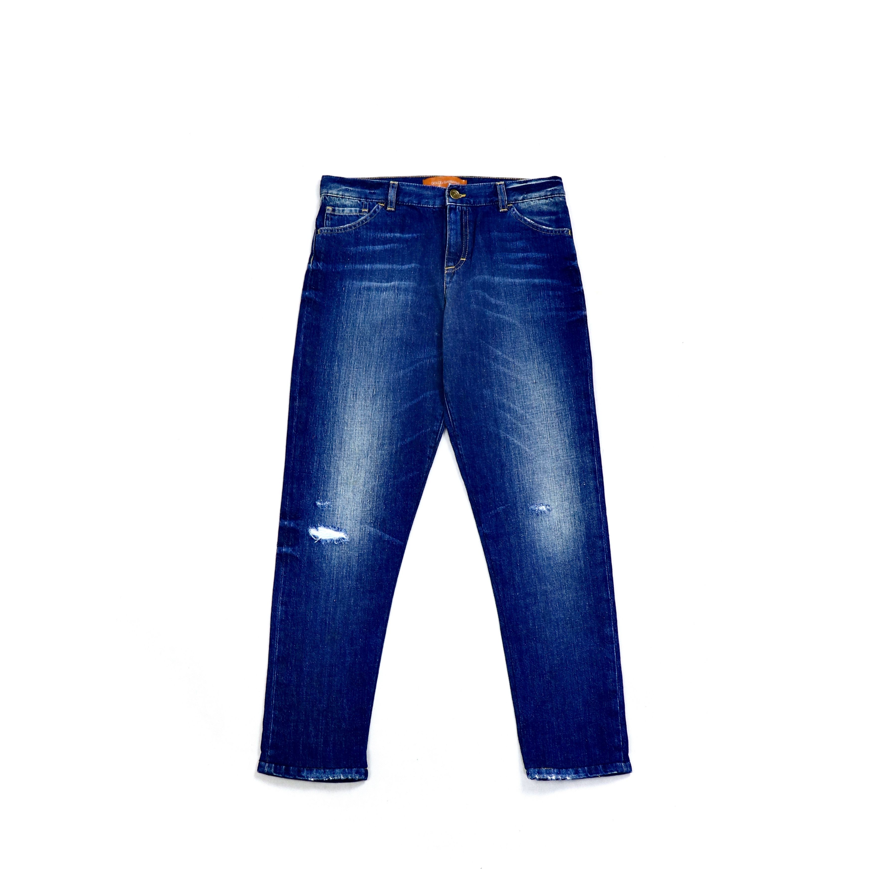 Dolce & Gabbana D&G Cropped Slimfit Jeans Size US 28 / EU 44 - 1 Thumbnail