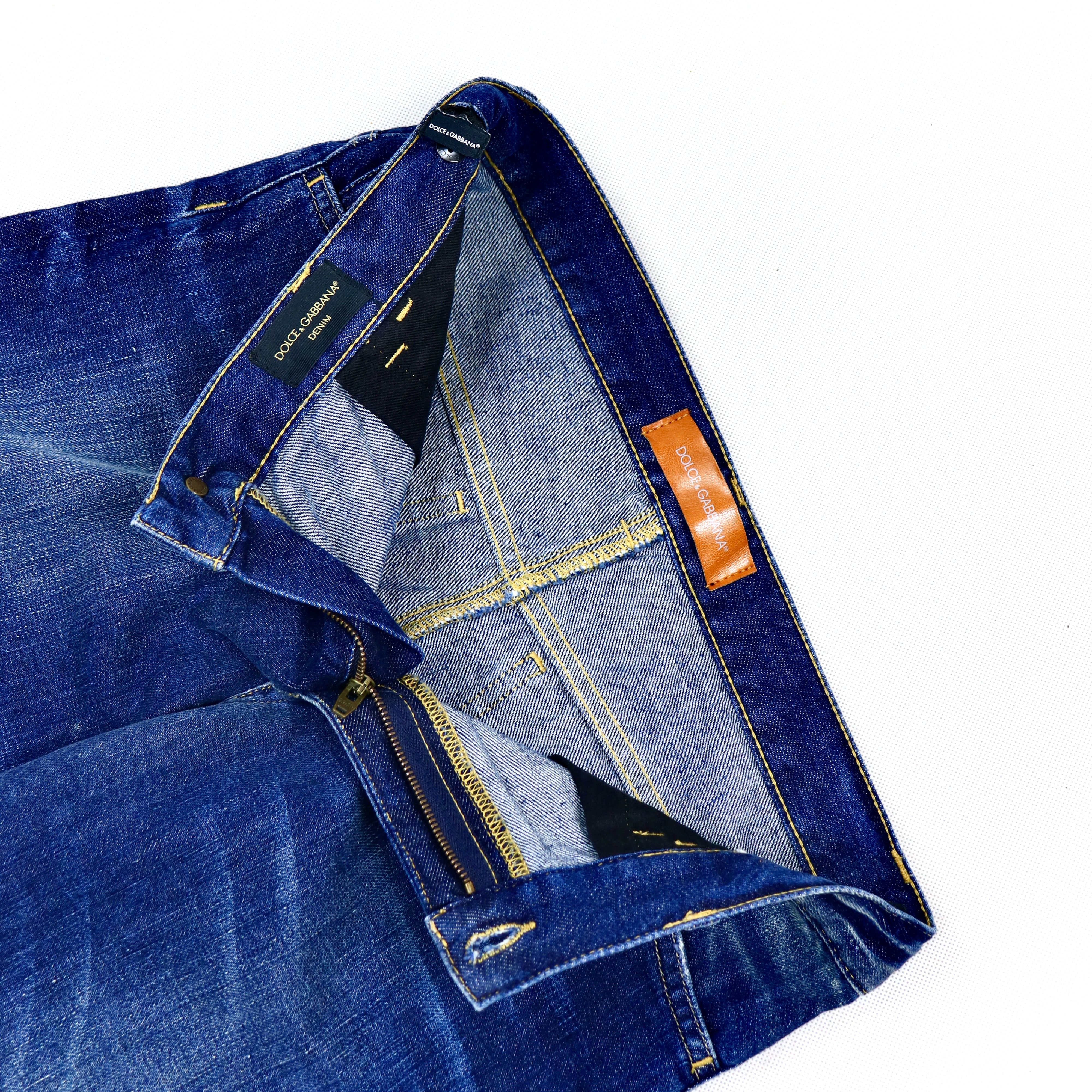 Dolce & Gabbana D&G Cropped Slimfit Jeans Size US 28 / EU 44 - 3 Thumbnail