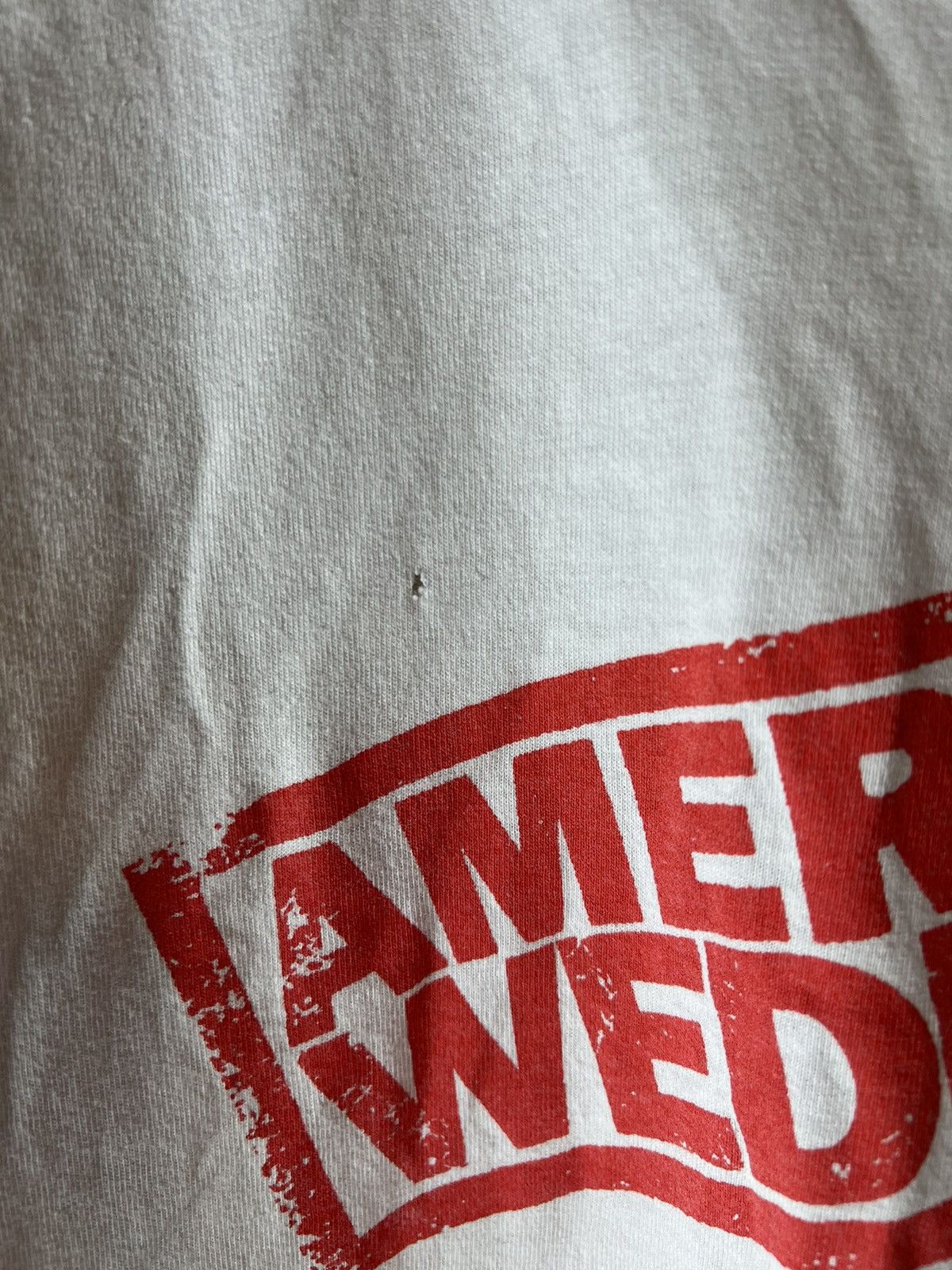 Vintage Vintage 2003 American Wedding Movie Promo Thrashed Tee Size US XL / EU 56 / 4 - 3 Thumbnail