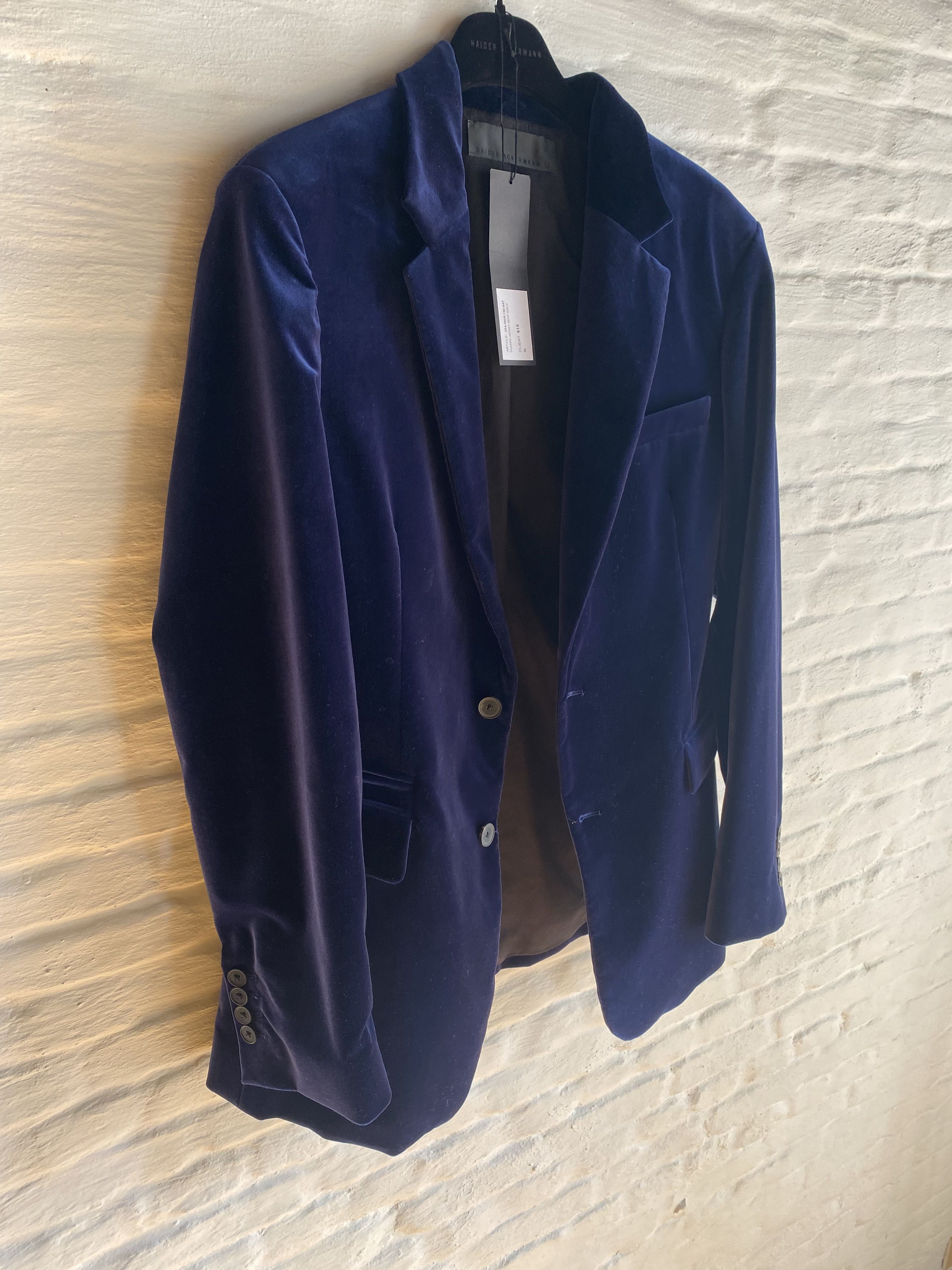 Haider Ackermann Haider Velvet Blazer Size 54 Size US L / EU 52-54 / 3 - 3 Thumbnail