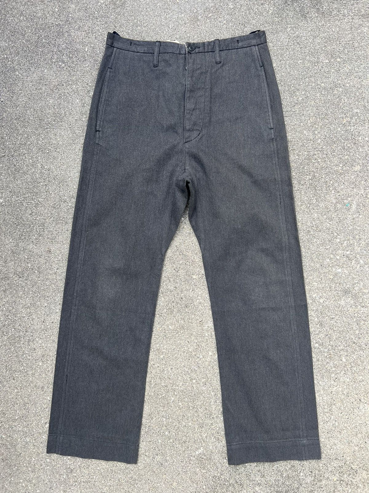 Vintage Vintage 40s Inspired SPINNER BAIT Japan Salt &Pepper Trouser Size US 32 / EU 48 - 1 Thumbnail