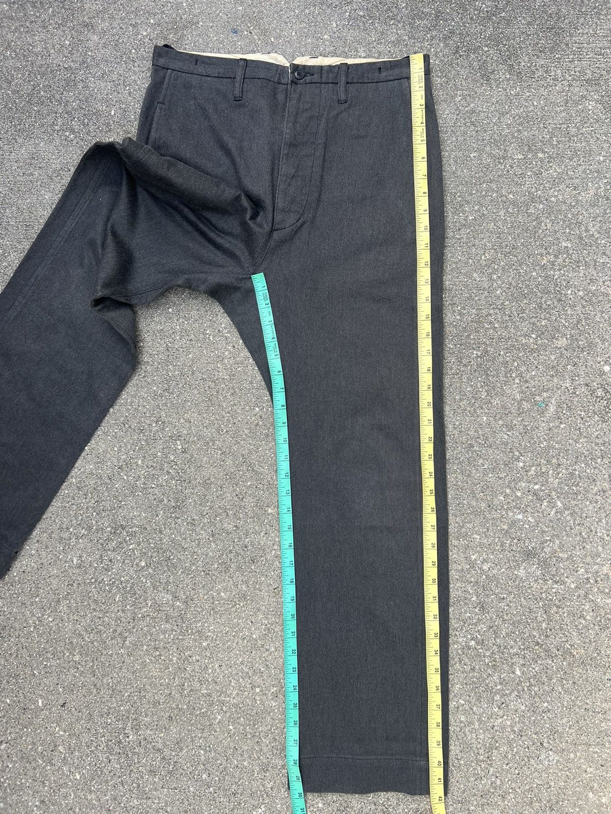 Vintage Vintage 40s Inspired SPINNER BAIT Japan Salt &Pepper Trouser Size US 32 / EU 48 - 4 Thumbnail