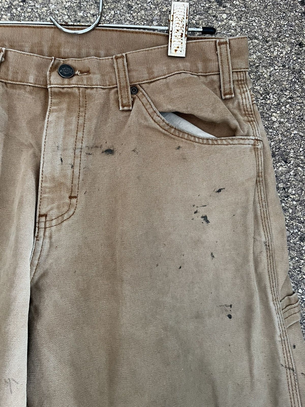 Dickies × Vintage carpenter workwear cargo pants 2pcs for $100 shipped LS1 Size US 32 / EU 48 - 4 Thumbnail