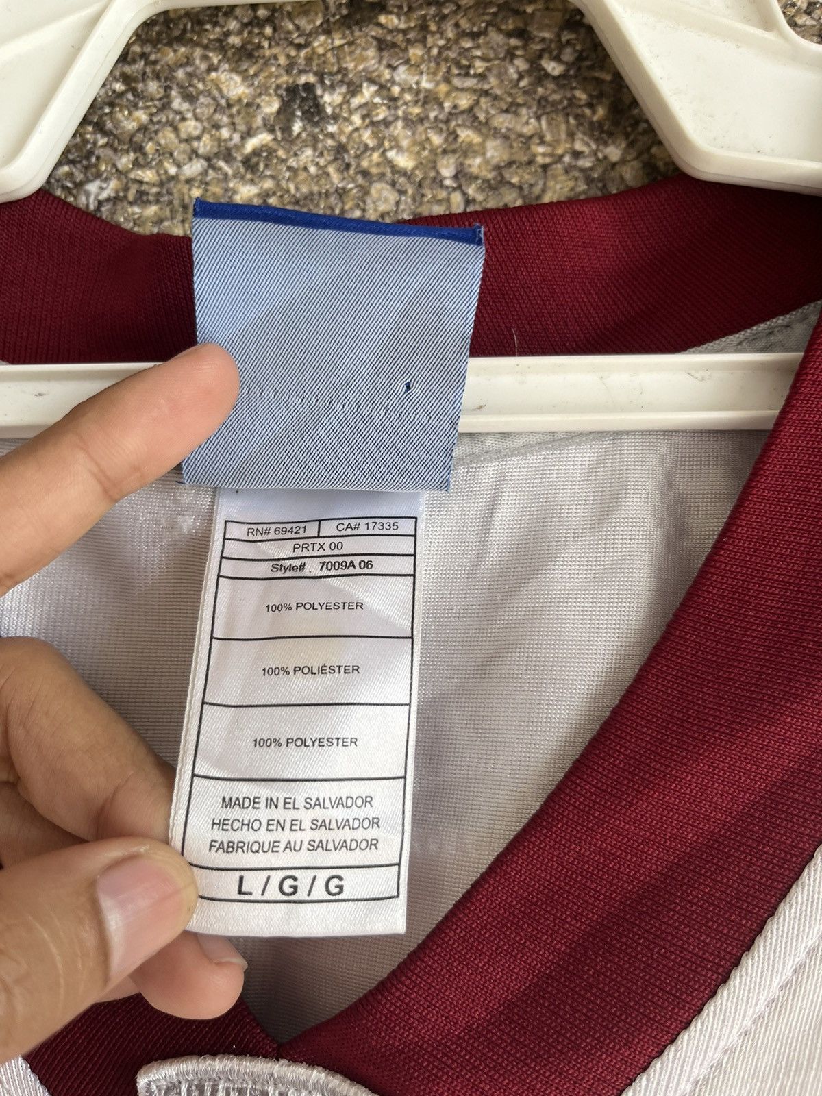 Rap Tees Vintage NFL HOCKEY ICE hip hop jersey 3pcs $100 shipped LS1 Size US L / EU 52-54 / 3 - 4 Thumbnail