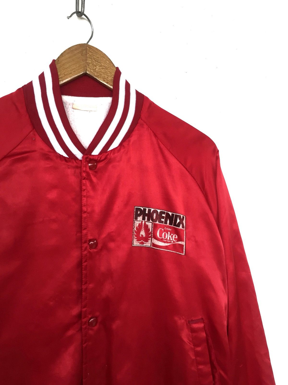 Coca Cola Vintage 90s Coke in Arizona Silk Varsity Jacket Size US M / EU 48-50 / 2 - 3 Thumbnail