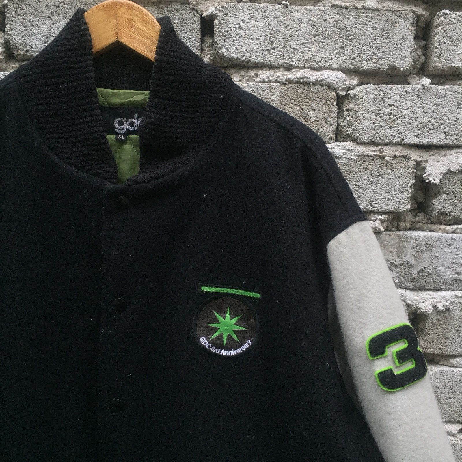 20471120 GDC 🇯🇵 ElectroAge 2nd Gen Oversized Varsity Jacket Size US XXL / EU 58 / 5 - 3 Thumbnail