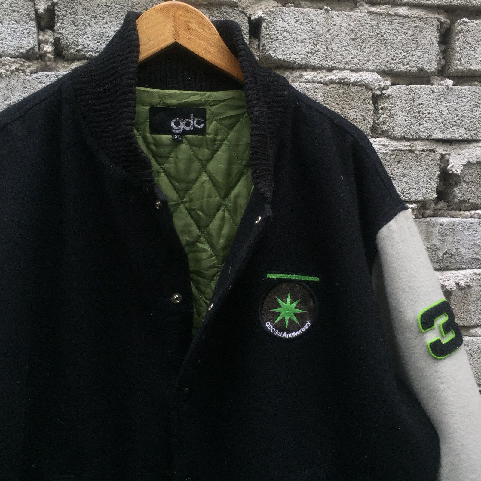 20471120 GDC 🇯🇵 ElectroAge 2nd Gen Oversized Varsity Jacket Size US XXL / EU 58 / 5 - 4 Thumbnail