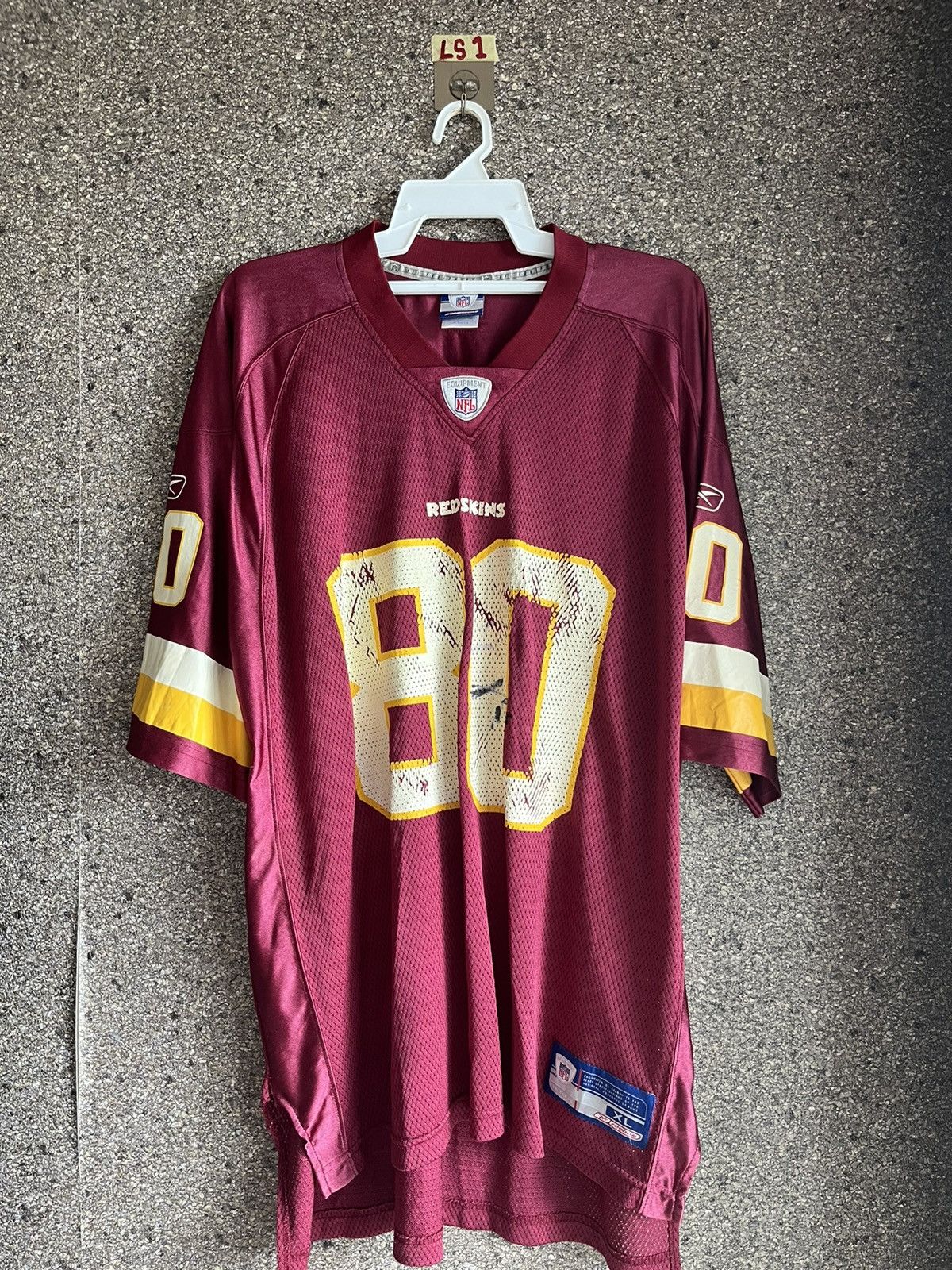 image of Rap Tees Vintage Nfl Hockey Ice Hip Hop Jersey 3Pcs $100 Shipped Ls1 in Maroon, Men's (Size XL)