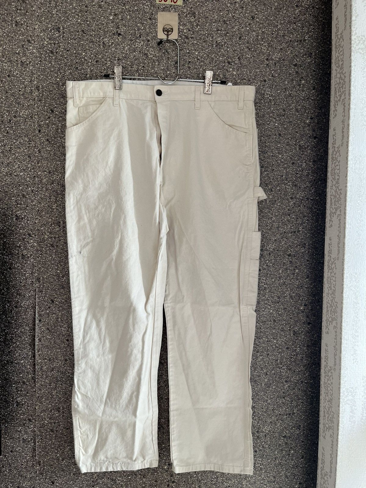 Dickies × Vintage carpenter workwear cargo pants 2pcs for $100 shipped LS1 Size US 39 - 1 Thumbnail