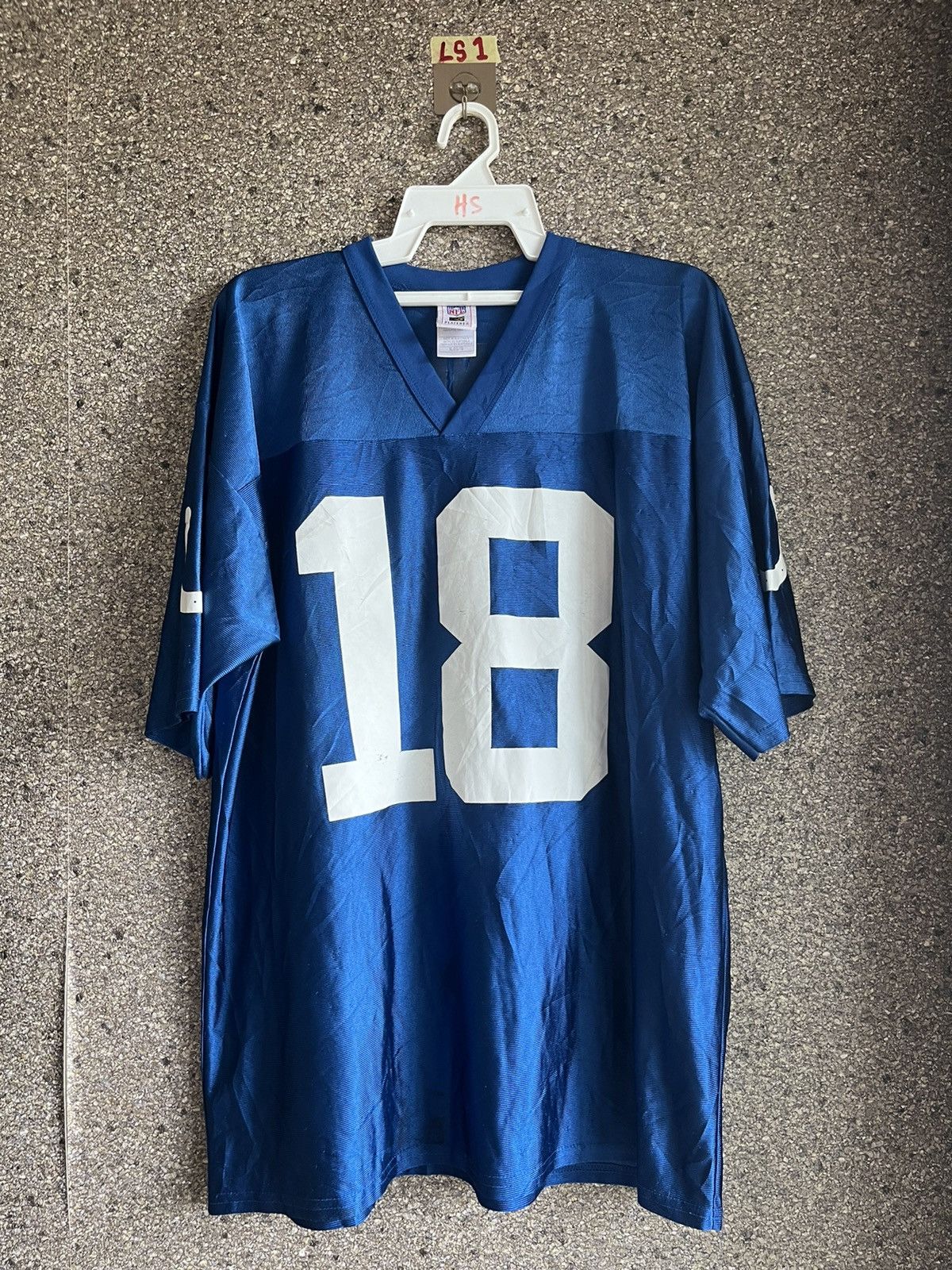 image of Rap Tees Vintage Nfl Hockey Ice Hip Hop Jersey 3Pcs $100 Shipped Ls1 in Blue, Men's (Size XL)