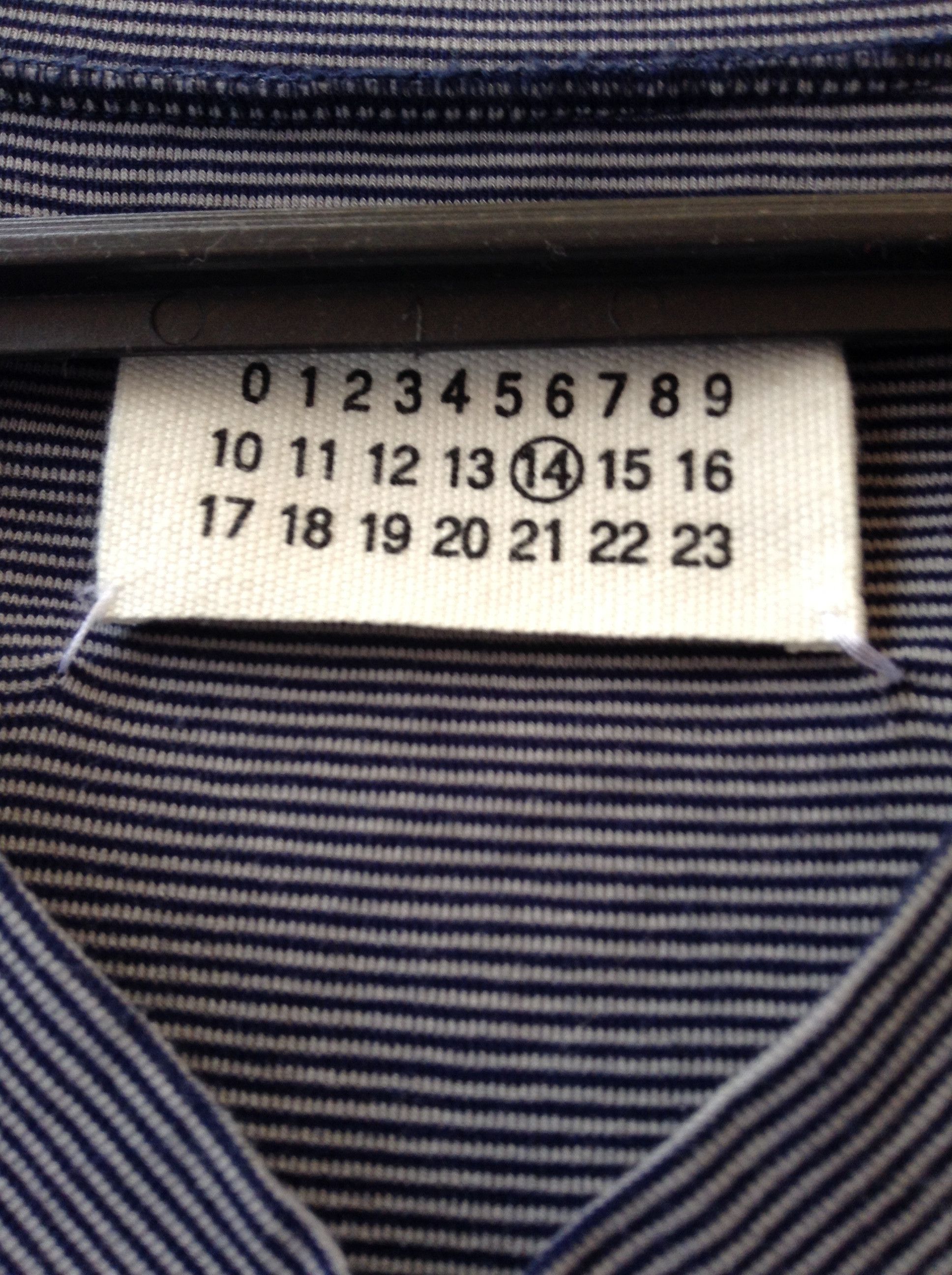 Maison Margiela Striped long sleeve v-neck shirt.Like Jean-Paul Gaultier Size US M / EU 48-50 / 2 - 3 Thumbnail