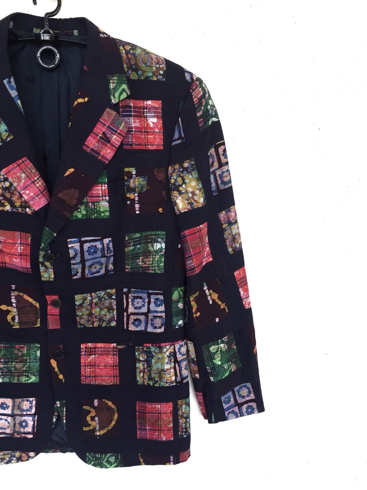 Just Cavalli RARE🔥Beauty Boro Patchwork 3 Button Jacket Blazer Size US M / EU 48-50 / 2 - 3 Thumbnail