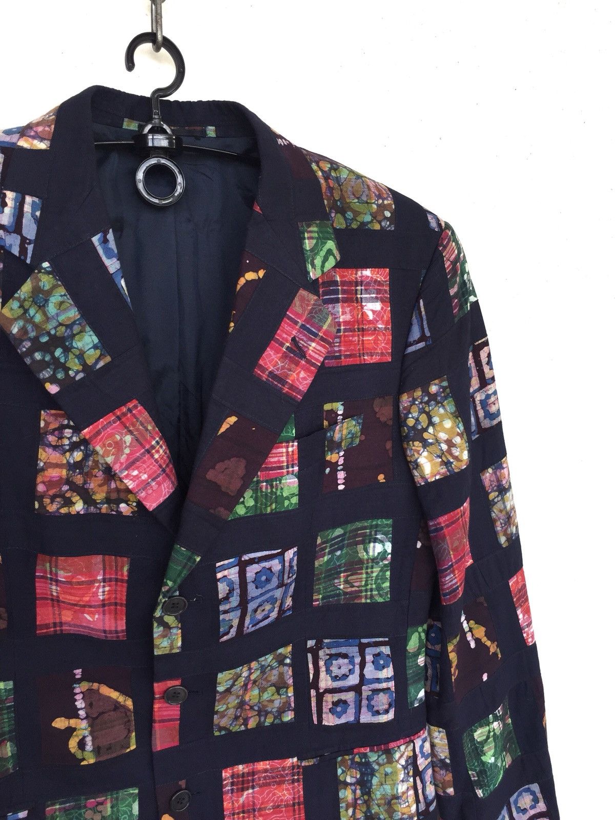 Just Cavalli RARE🔥Beauty Boro Patchwork 3 Button Jacket Blazer Size US M / EU 48-50 / 2 - 5 Thumbnail