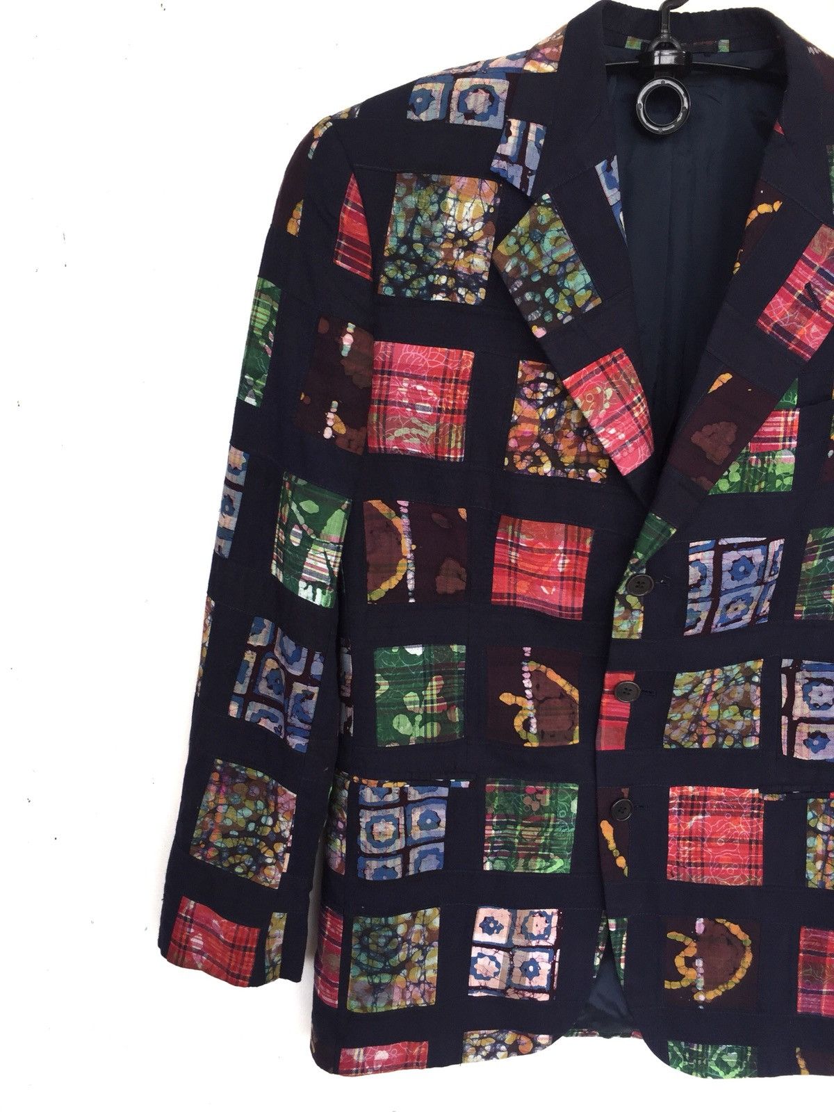 Just Cavalli RARE🔥Beauty Boro Patchwork 3 Button Jacket Blazer Size US M / EU 48-50 / 2 - 4 Thumbnail
