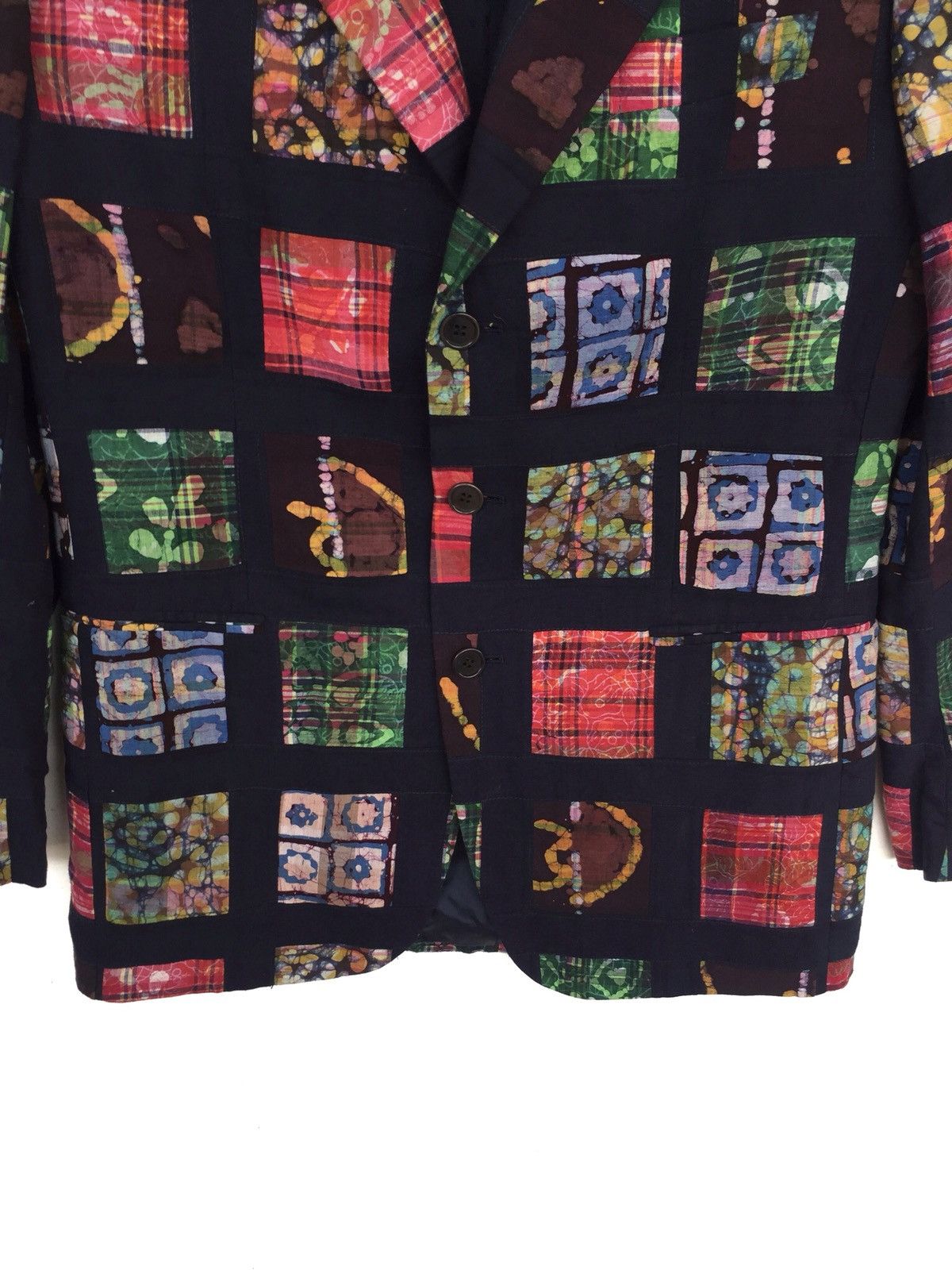 Just Cavalli RARE🔥Beauty Boro Patchwork 3 Button Jacket Blazer Size US M / EU 48-50 / 2 - 7 Thumbnail