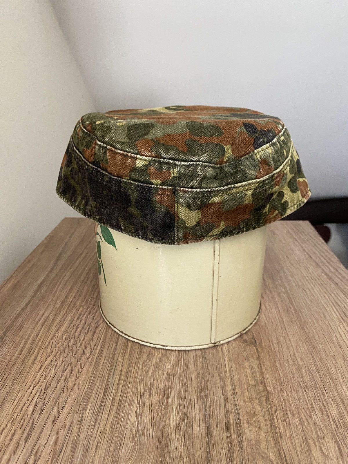 Vintage Vintage 1993 90s German Military Distressed Fitted Cap Hat Size ONE SIZE - 7 Thumbnail