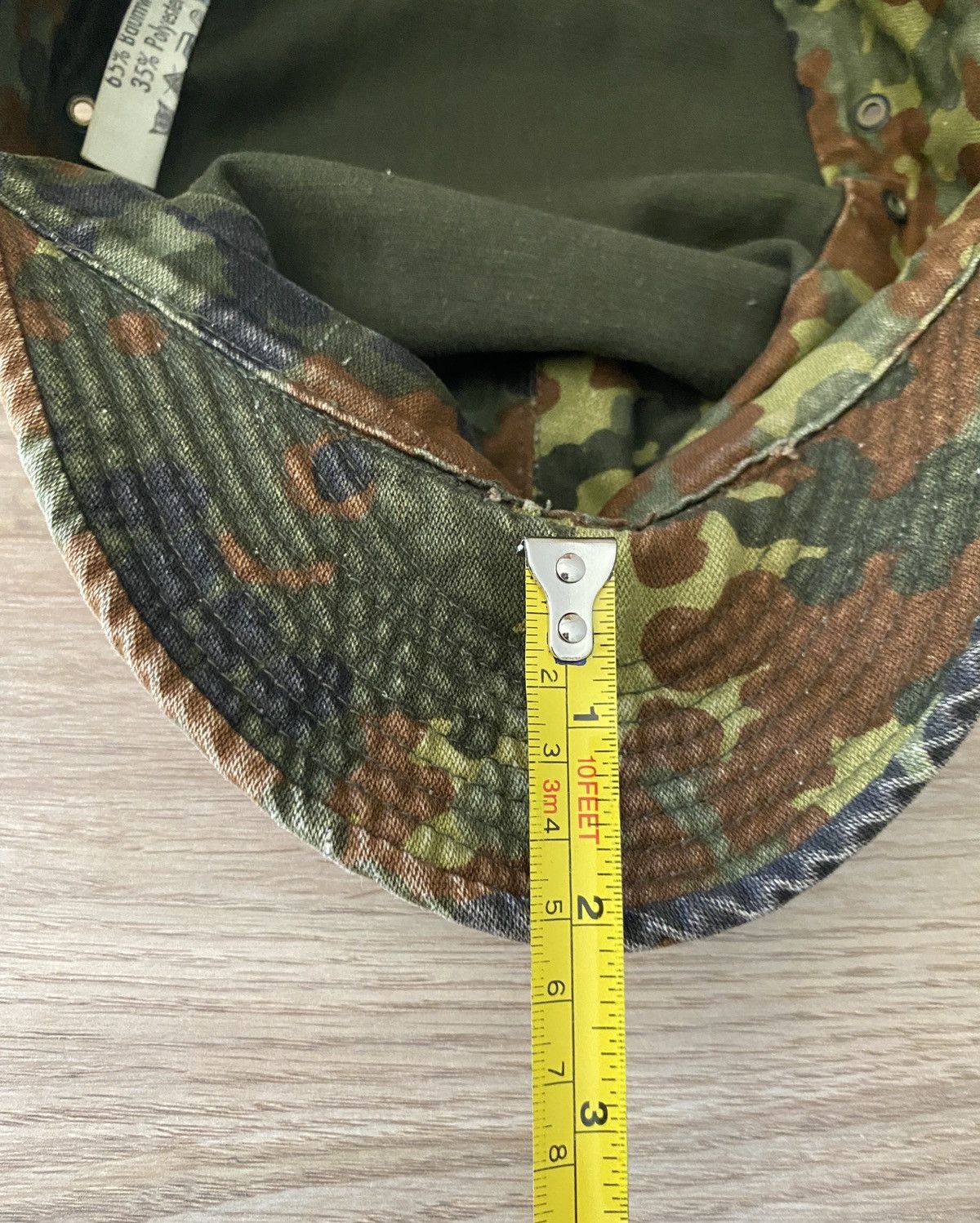 Vintage Vintage 1993 90s German Military Distressed Fitted Cap Hat Size ONE SIZE - 13 Thumbnail