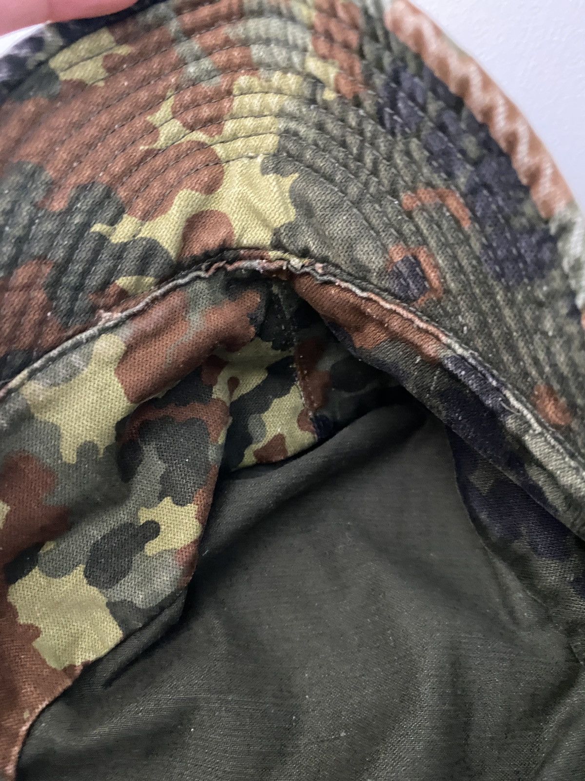 Vintage Vintage 1993 90s German Military Distressed Fitted Cap Hat Size ONE SIZE - 16 Thumbnail