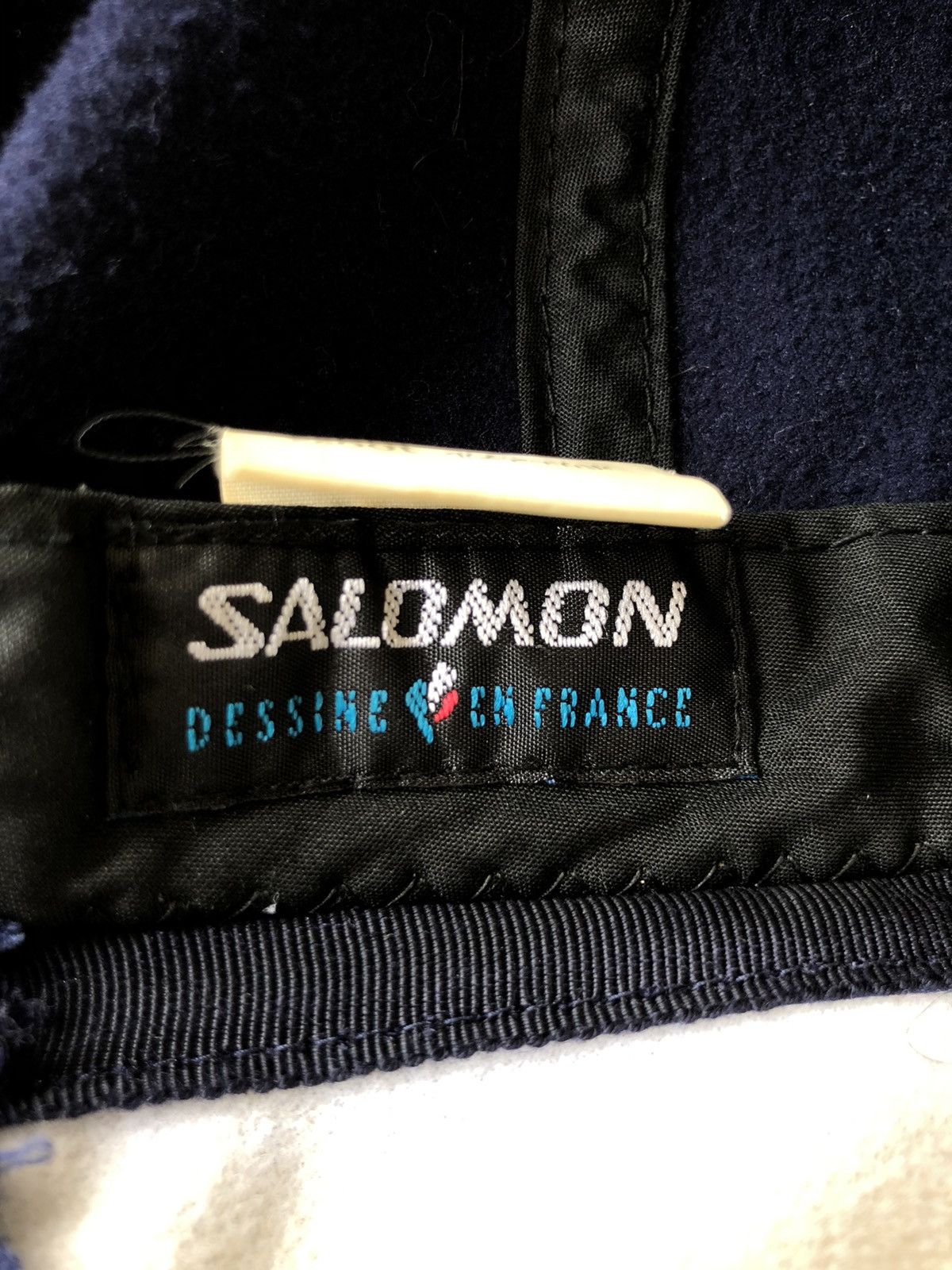 Salomon 90s SALOMON 🇯🇵 SpellOut Flip Ear Outdoor Cap Hat Size ONE SIZE - 5 Thumbnail