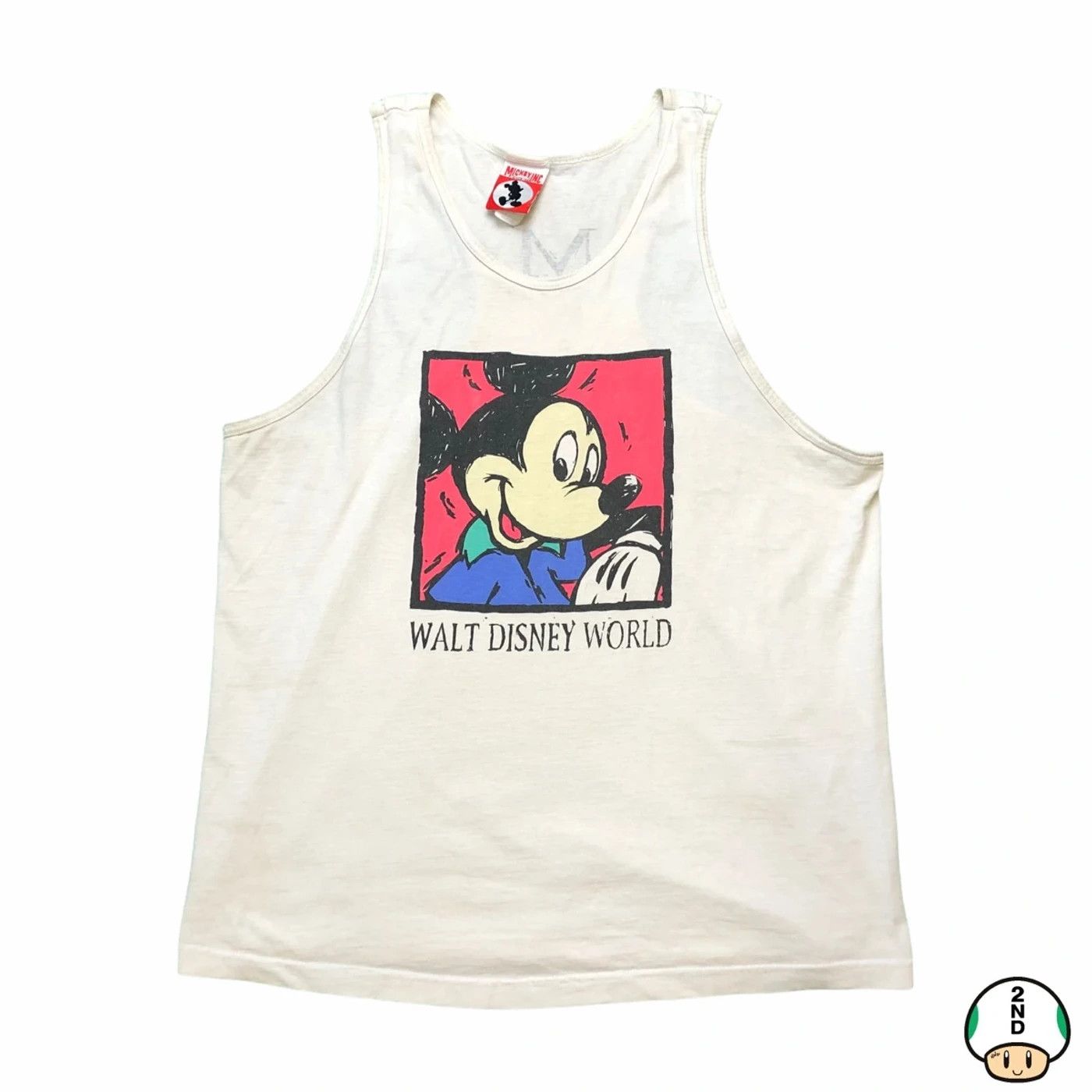 Disney × Mickey Mouse × Vintage Rare Vintage 80s Mickey