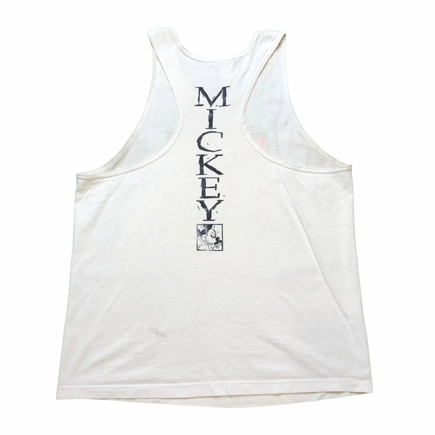 Disney Vintage Disney Mickey Mouse Tank Top XL 90s Sleeveless Tee Size US XL / EU 56 / 4 - 4 Thumbnail