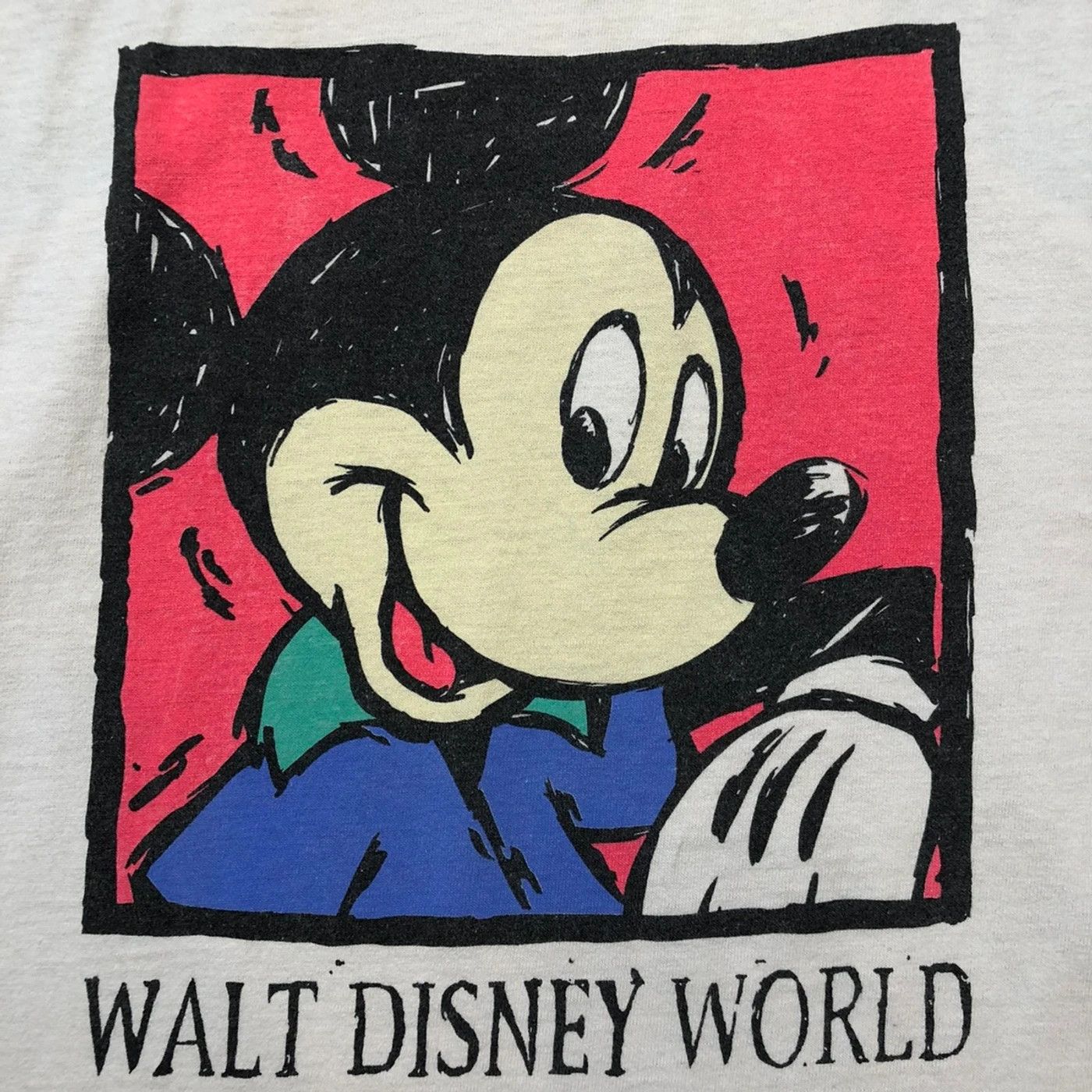 Disney Vintage Disney Mickey Mouse Tank Top XL 90s Sleeveless Tee Size US XL / EU 56 / 4 - 2 Thumbnail