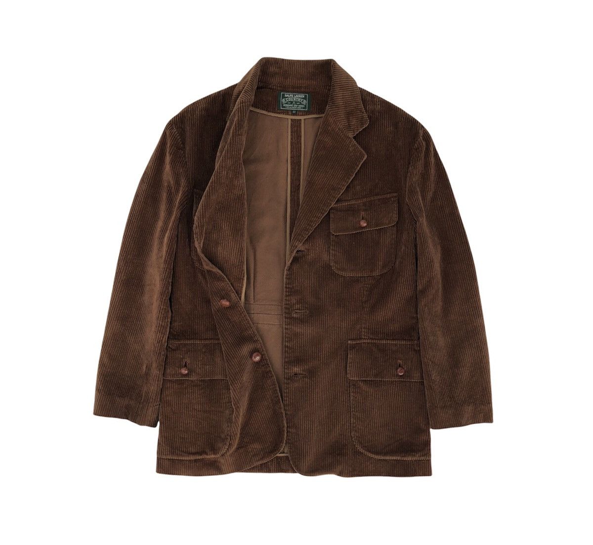 Ralph Lauren Vintage Ralph Lauren Classic-Fit Corduroy Blazer Jacket Size US M / EU 48-50 / 2 - 5 Thumbnail