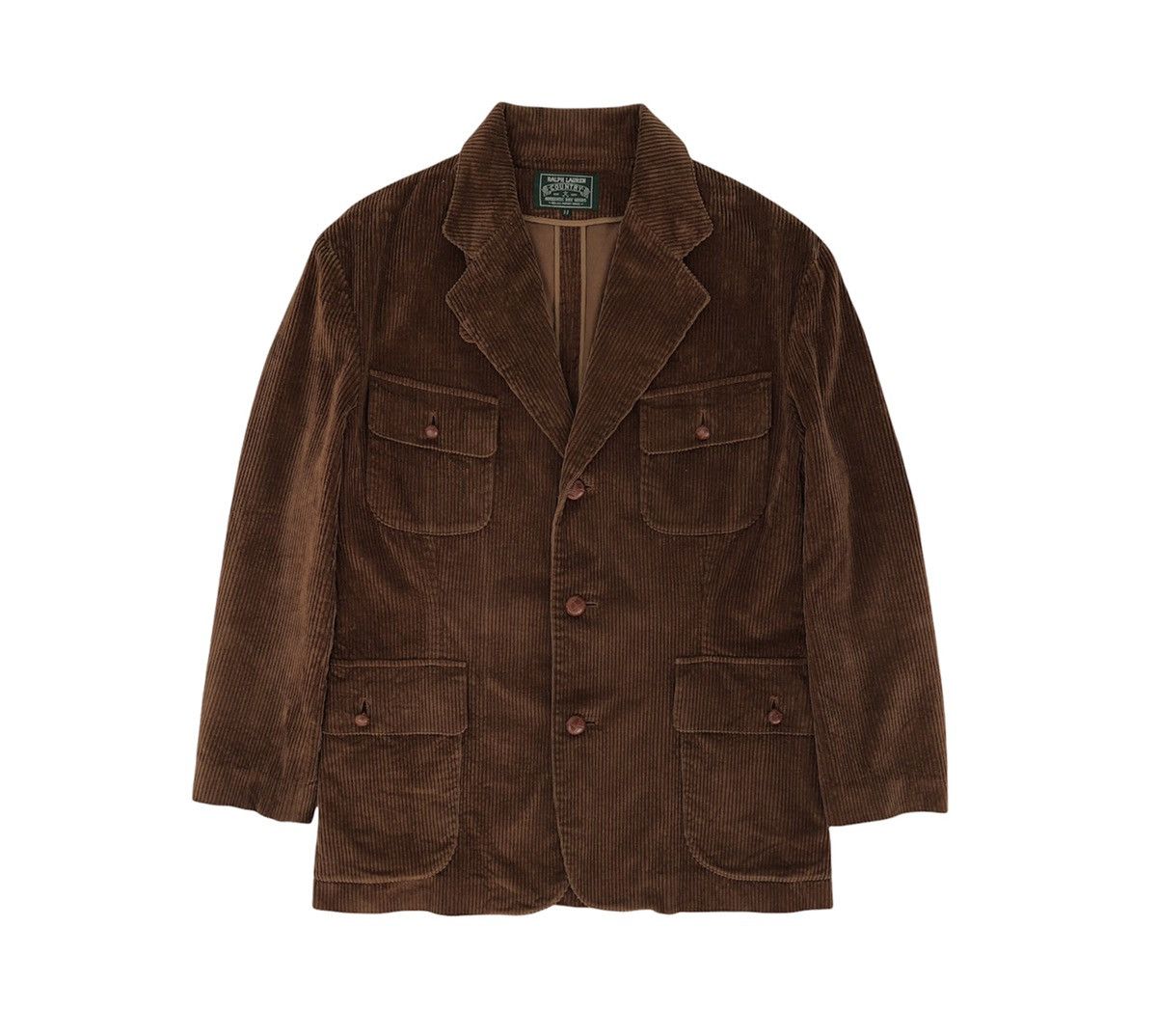 Ralph Lauren Vintage Ralph Lauren Classic-Fit Corduroy Blazer Jacket Size US M / EU 48-50 / 2 - 7 Thumbnail