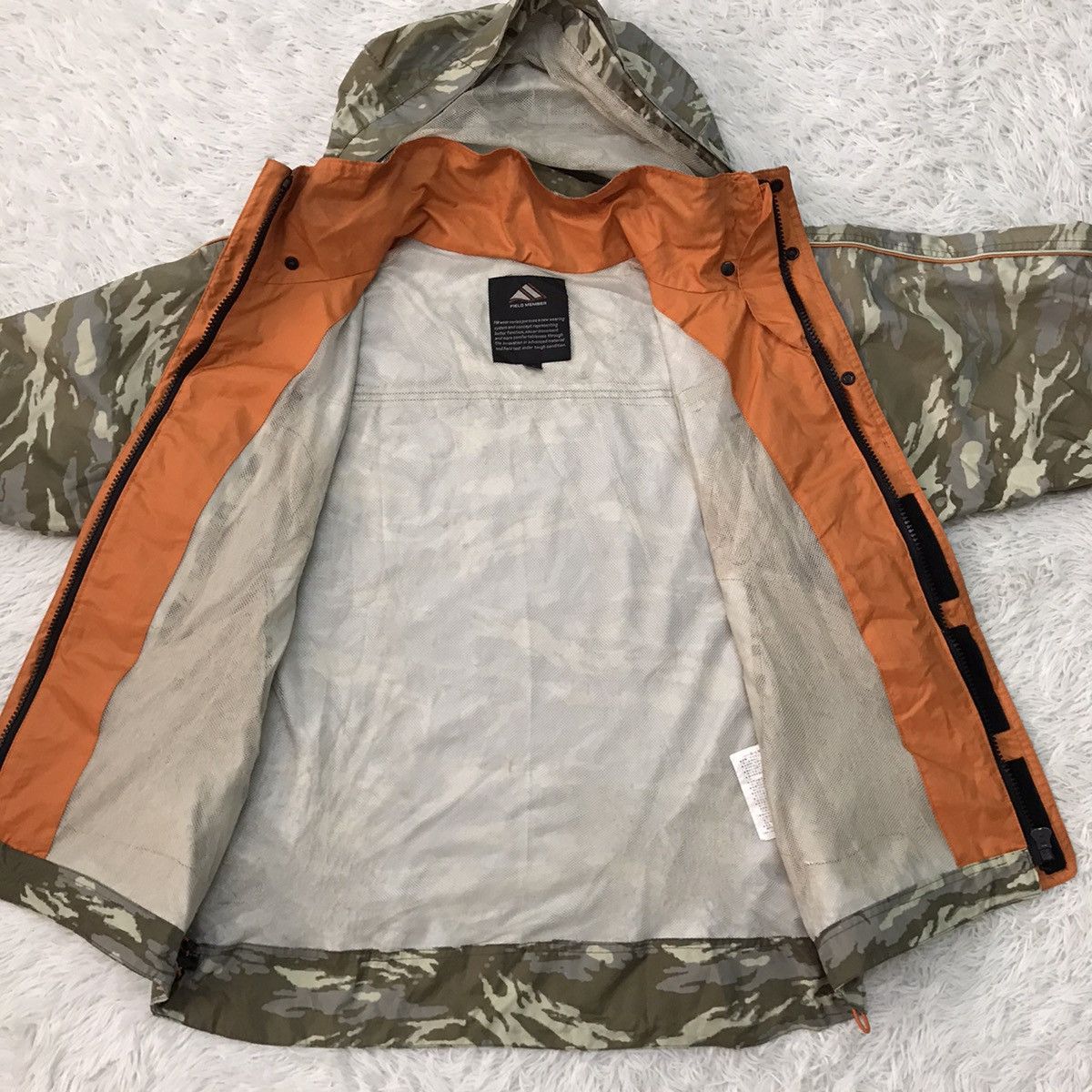 Japanese Brand Field Member Ryobi Camo Functional Outdoor Jacket Hoodie Size US L / EU 52-54 / 3 - 17 Thumbnail