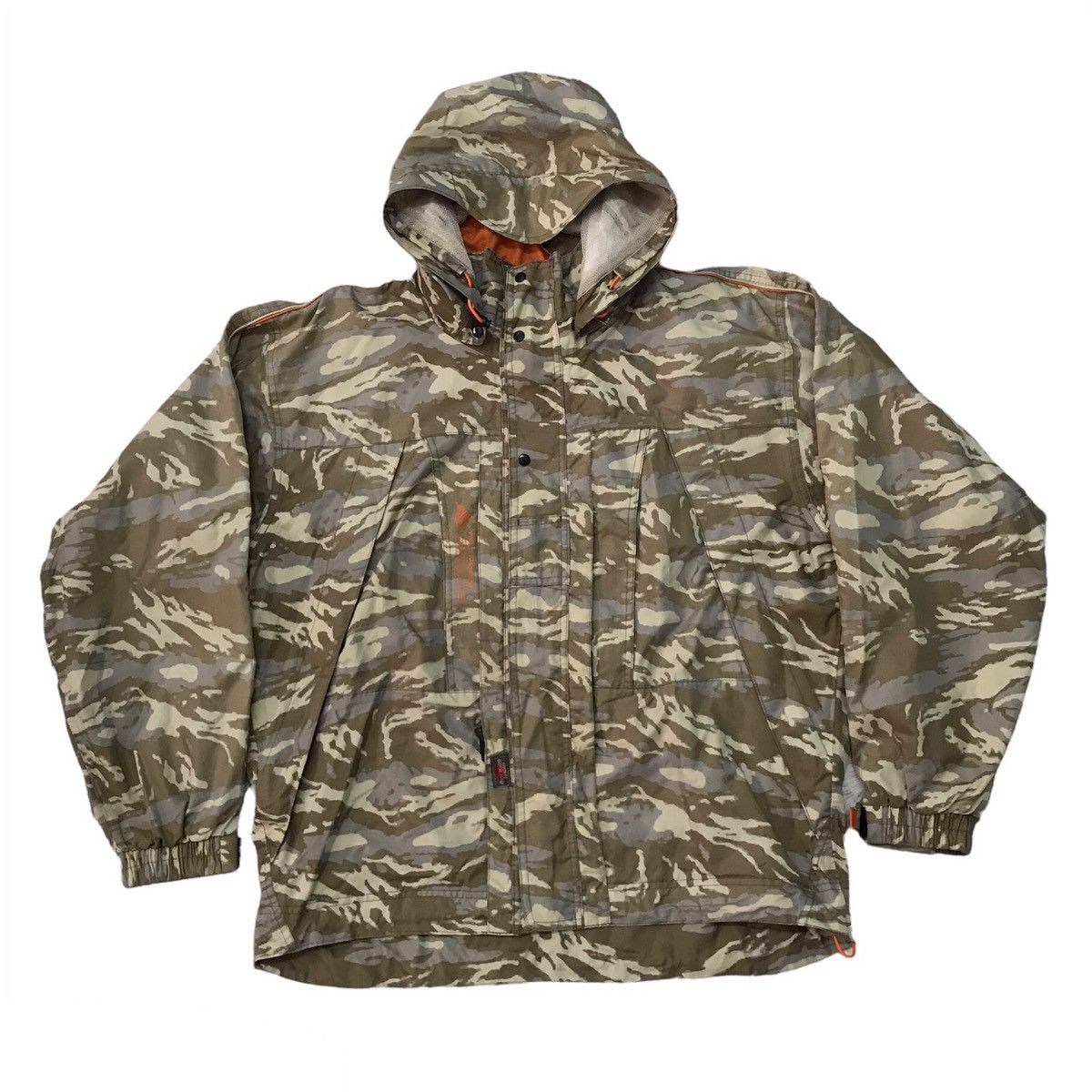 Japanese Brand Field Member Ryobi Camo Functional Outdoor Jacket Hoodie Size US L / EU 52-54 / 3 - 1 Thumbnail