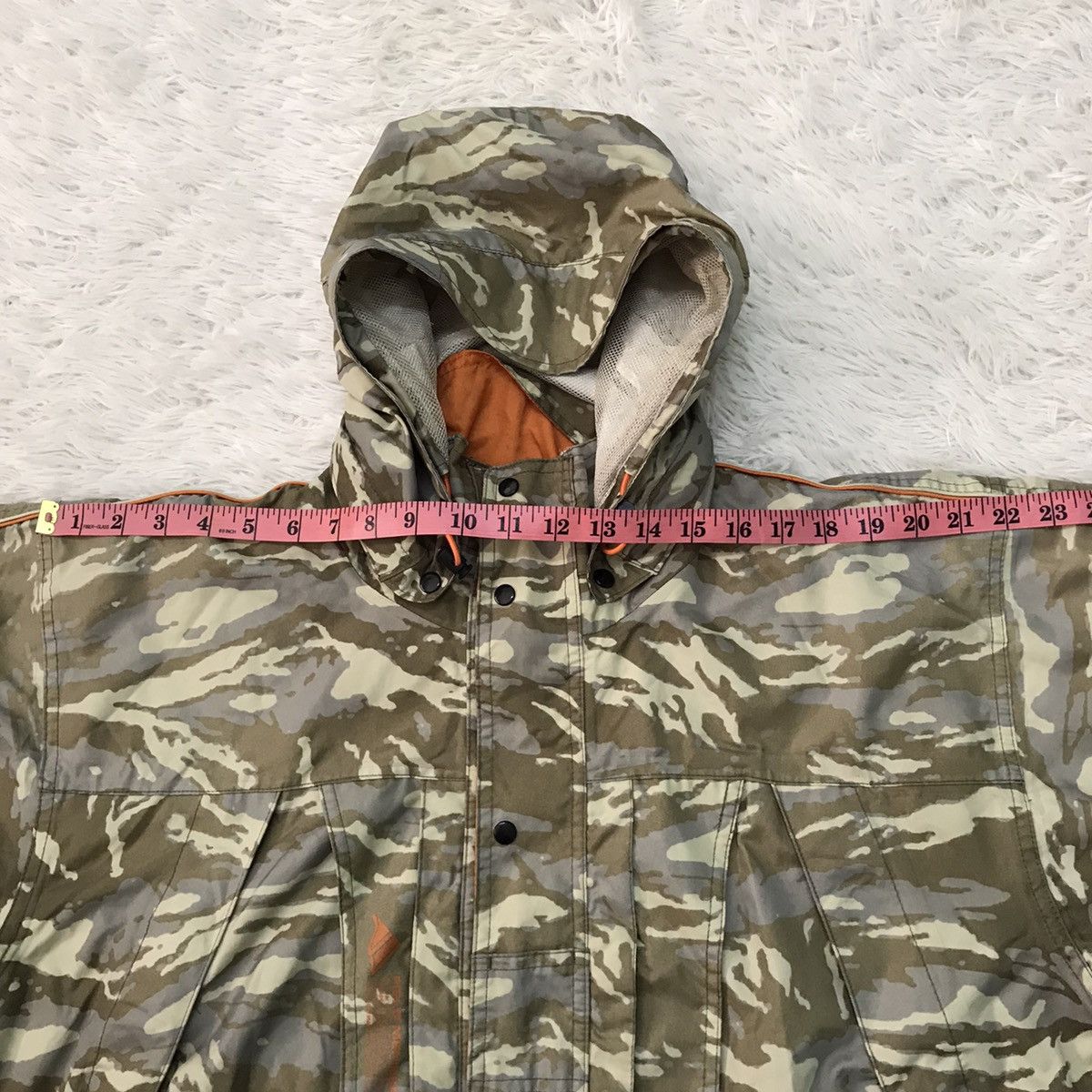 Japanese Brand Field Member Ryobi Camo Functional Outdoor Jacket Hoodie Size US L / EU 52-54 / 3 - 24 Thumbnail