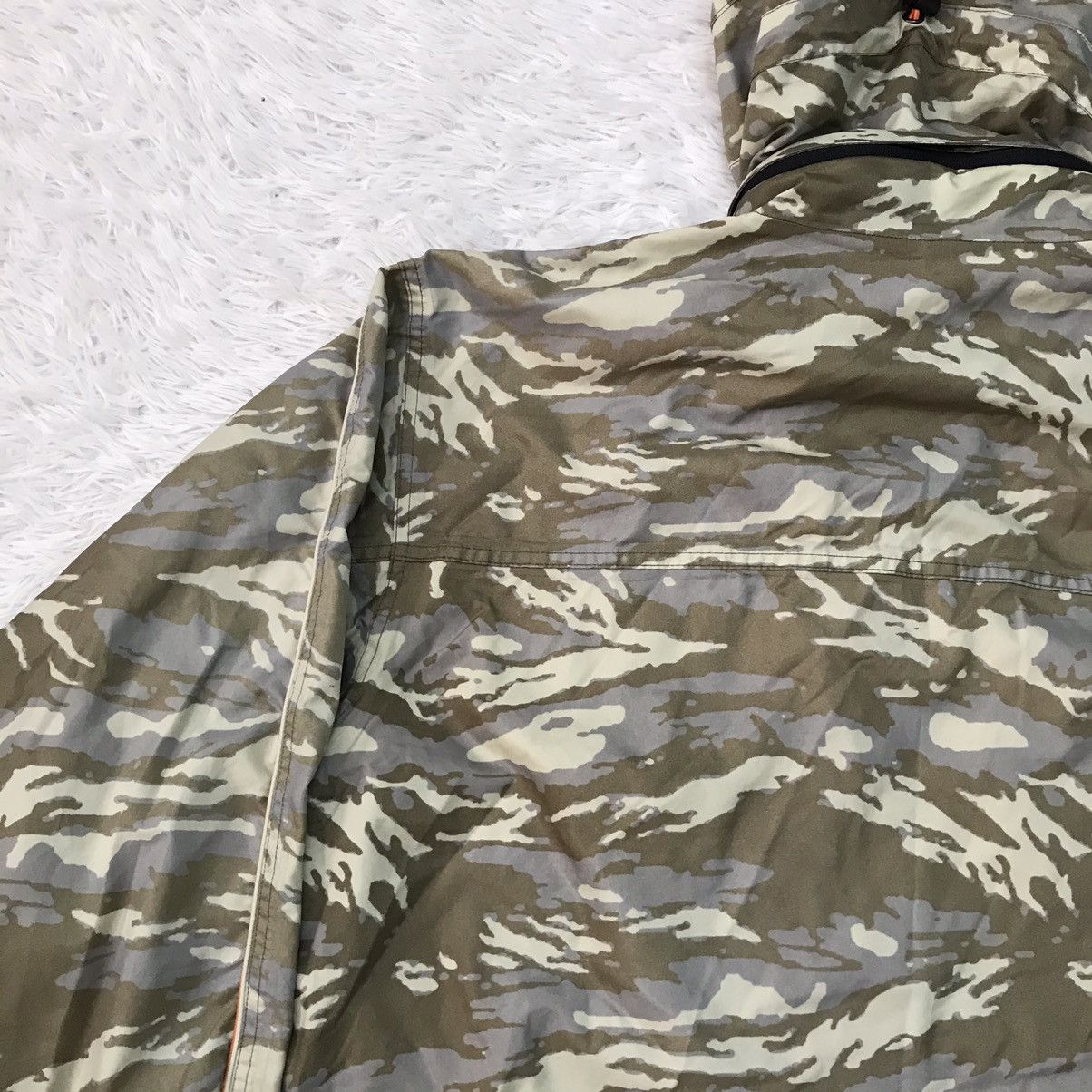 Japanese Brand Field Member Ryobi Camo Functional Outdoor Jacket Hoodie Size US L / EU 52-54 / 3 - 14 Thumbnail