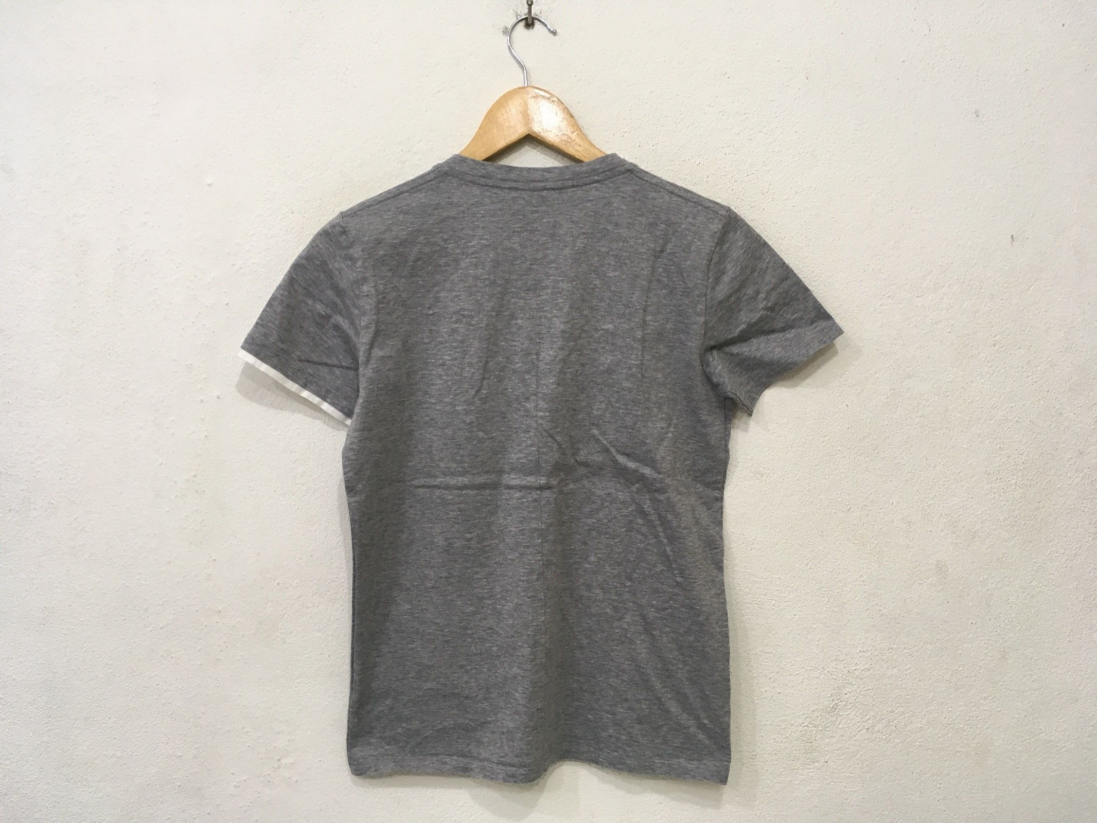 Neil Barrett *Black Barrett V Neck design plain grey colour Size US S / EU 44-46 / 1 - 2 Thumbnail