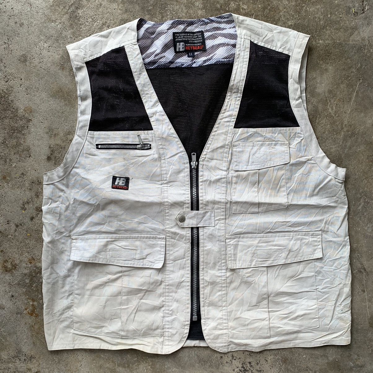 Japanese Brand Kurodaruma Heybeau japanese brand fishing vests Size US L / EU 52-54 / 3 - 4 Thumbnail