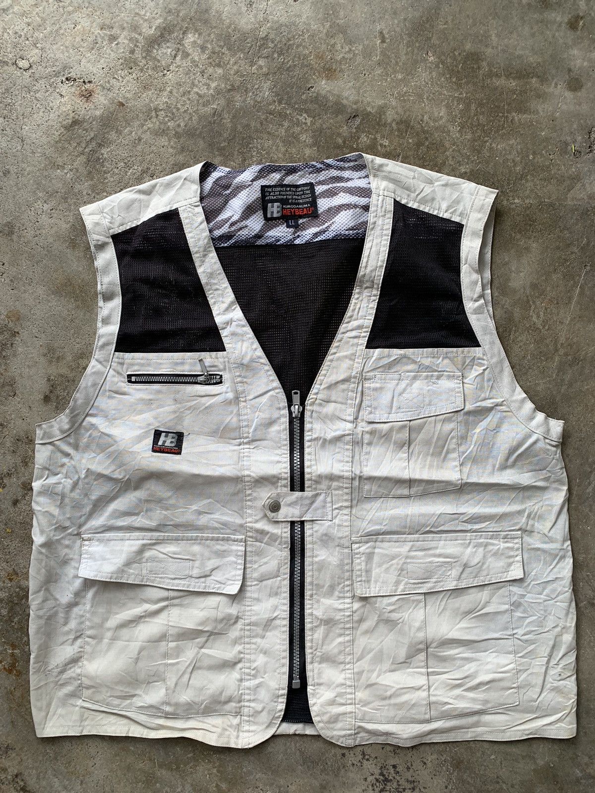 Japanese Brand Kurodaruma Heybeau japanese brand fishing vests Size US L / EU 52-54 / 3 - 6 Thumbnail