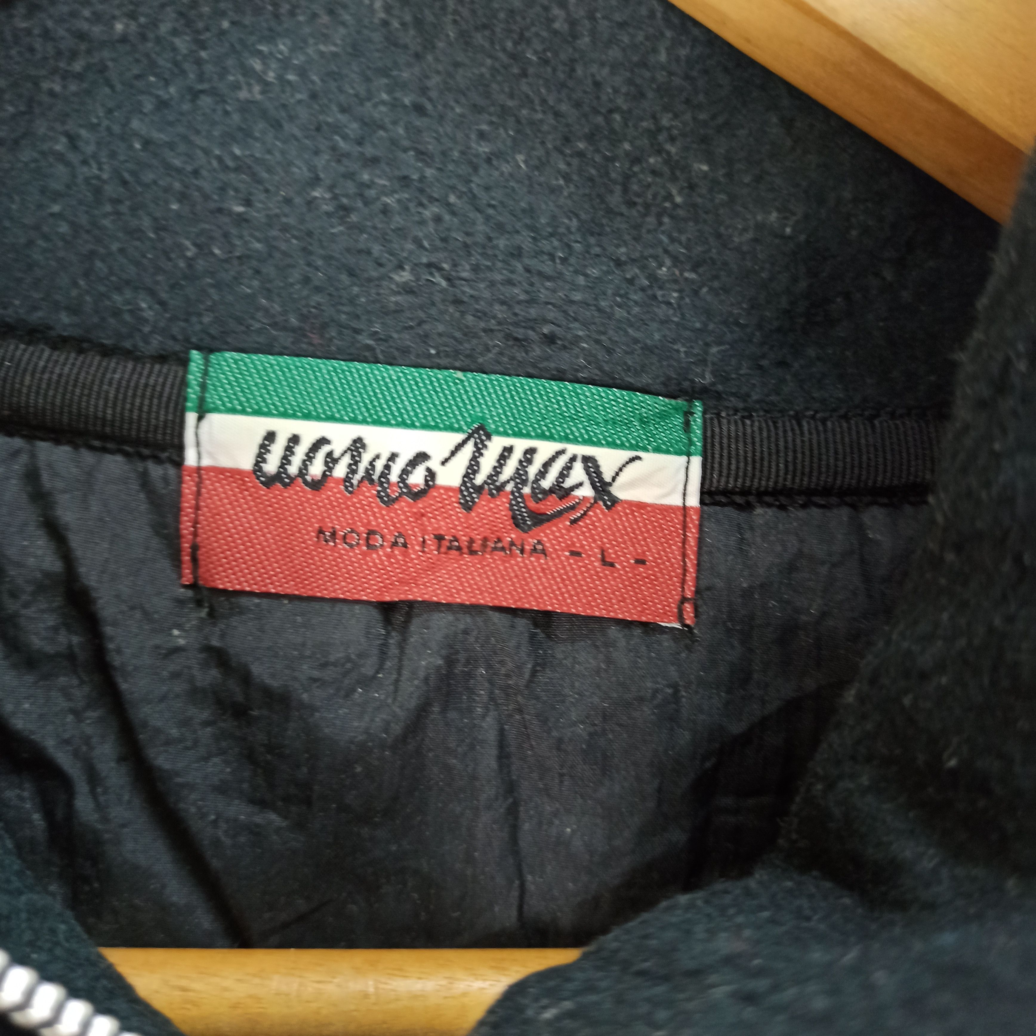 Japanese Brand Vintage Uomo Max Athletics Fleece Block Colour Patchwork Size US L / EU 52-54 / 3 - 6 Thumbnail