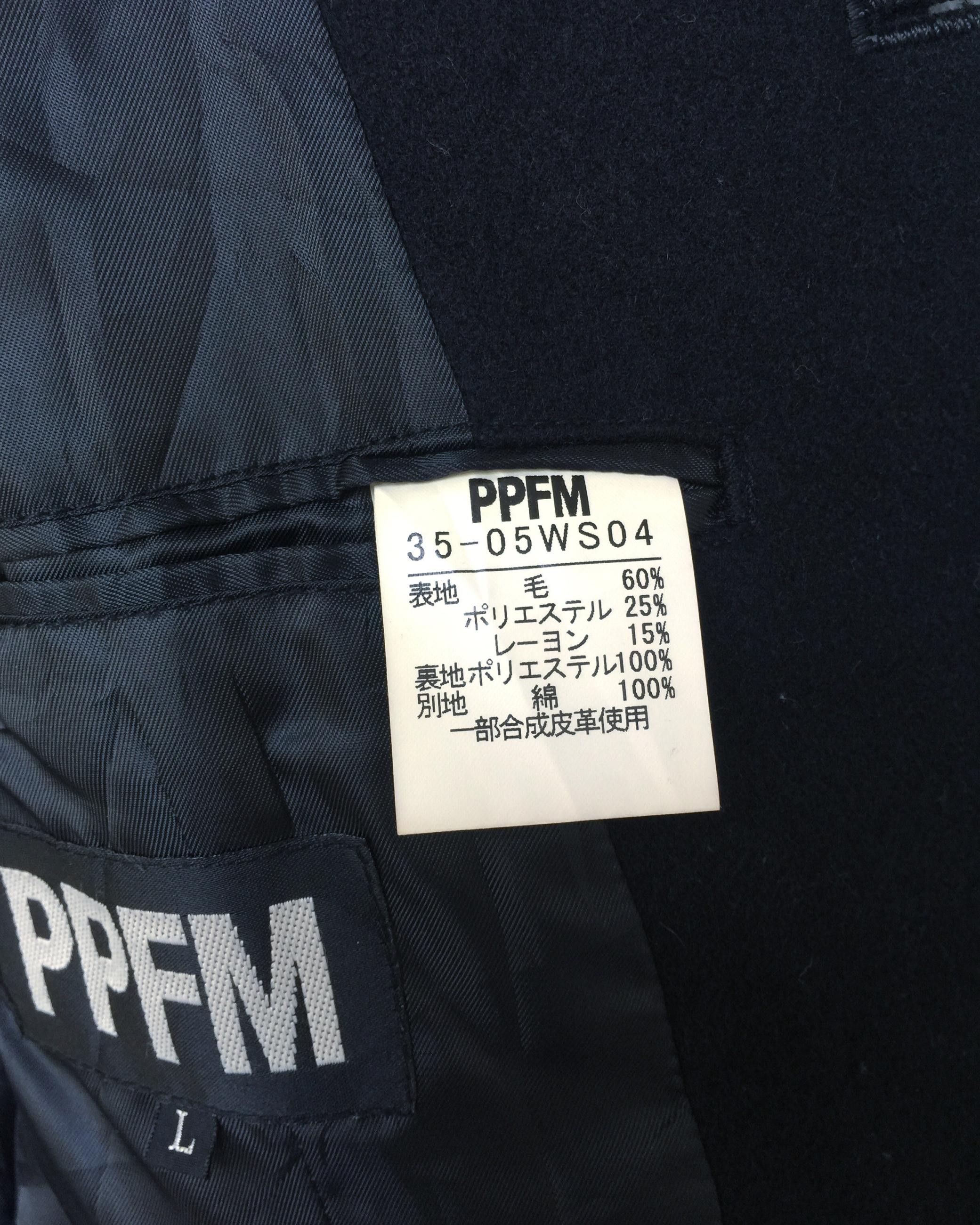 PPFM Rare PPFM Wool Jacket Nice Design Made in Japan Size US L / EU 52-54 / 3 - 12 Thumbnail