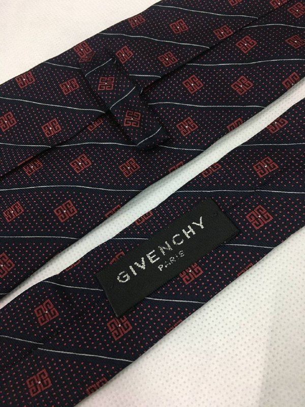 Pre-owned Givenchy Tie In Multicolor