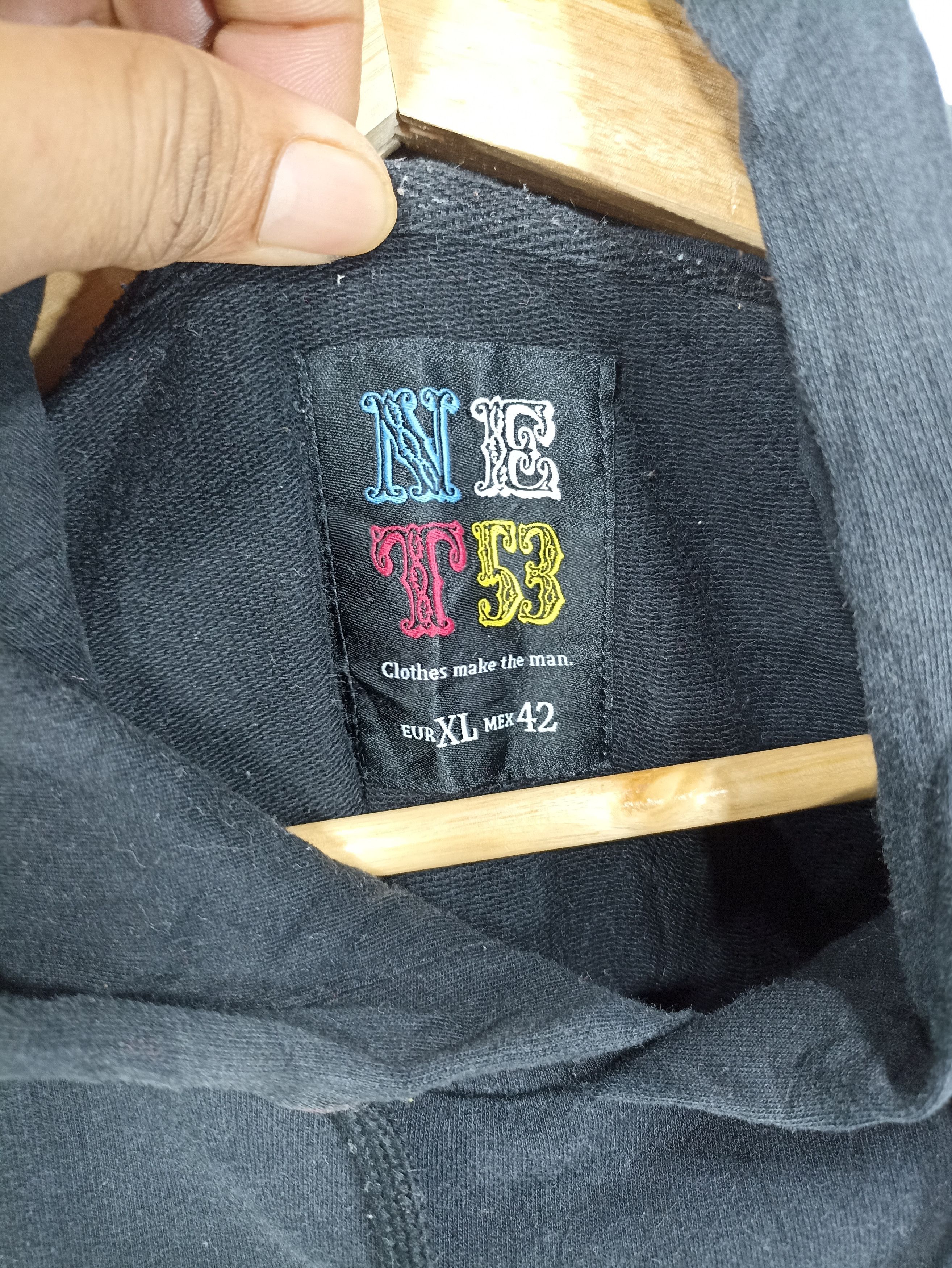 Japanese Brand × Vintage Vintage block logo by net Hoodies Size US M / EU 48-50 / 2 - 4 Thumbnail