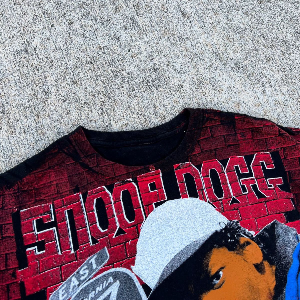 Rap Tees RARE Snoop Dogg Rap Tee All Over Print Handmade Tee Size US L / EU 52-54 / 3 - 4 Thumbnail