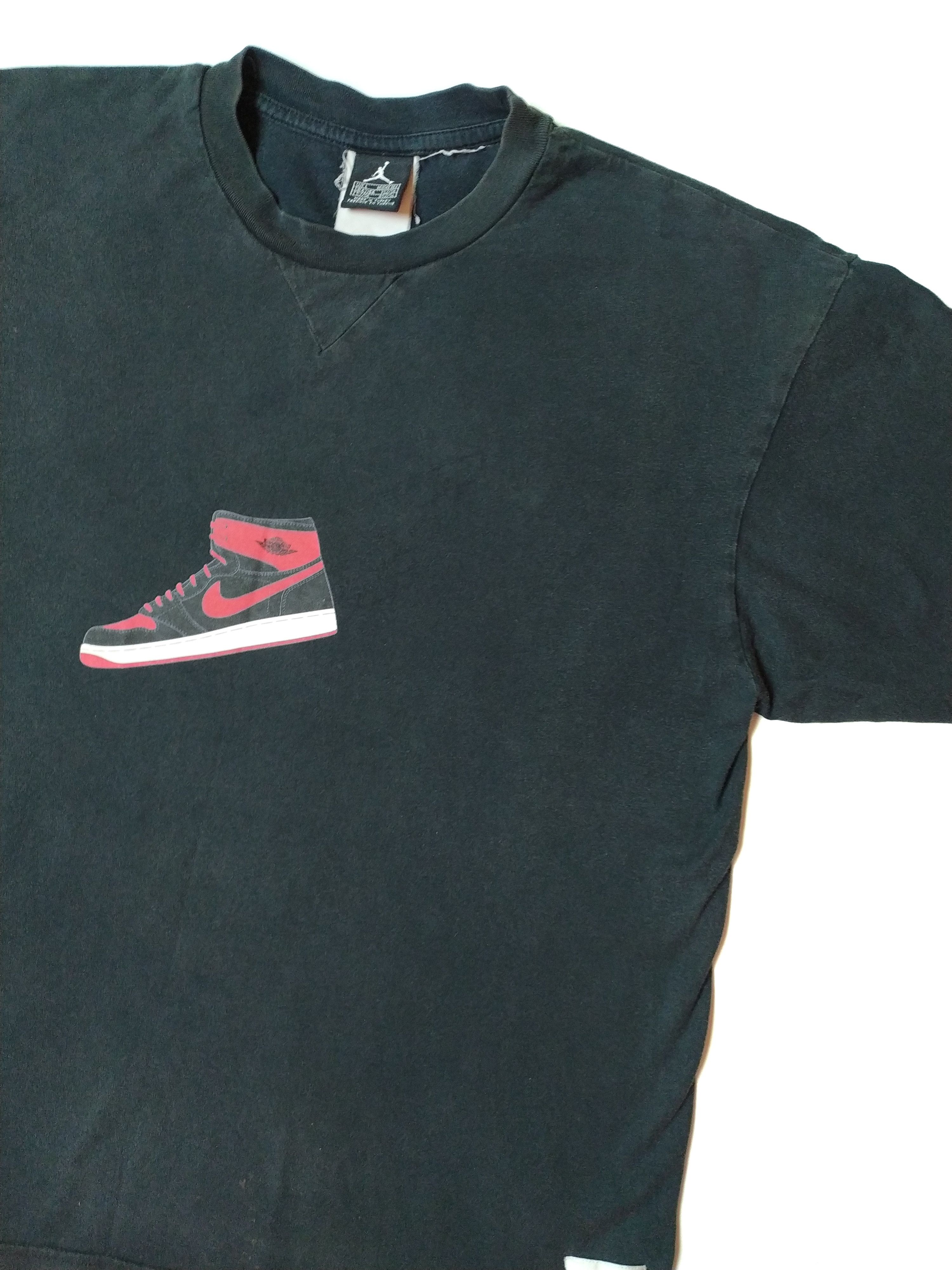 Jordan Brand Air Jordan Flight Print Sneaker High Top T shirt Size US L / EU 52-54 / 3 - 1 Thumbnail