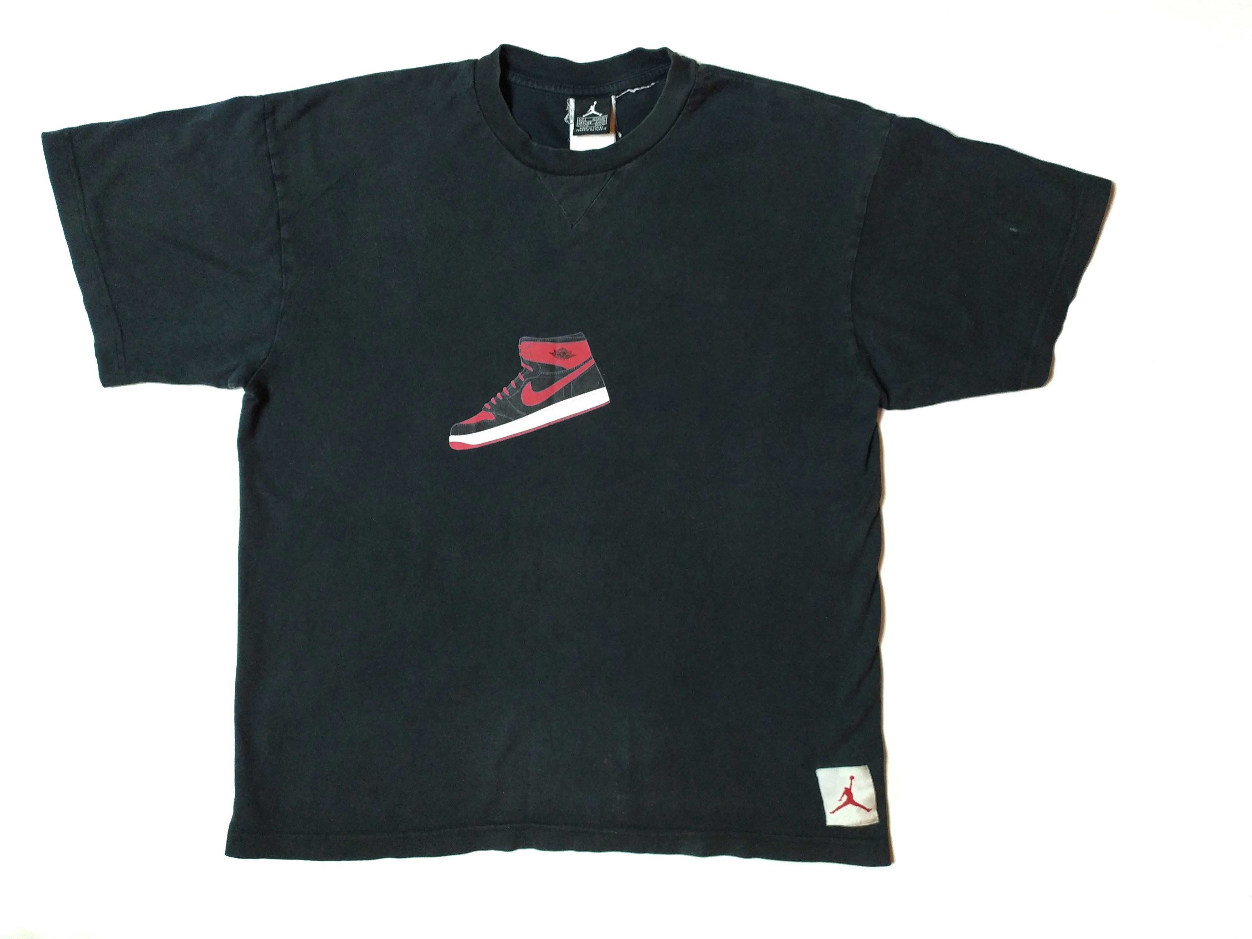 Jordan Brand Air Jordan Flight Print Sneaker High Top T shirt Size US L / EU 52-54 / 3 - 2 Thumbnail