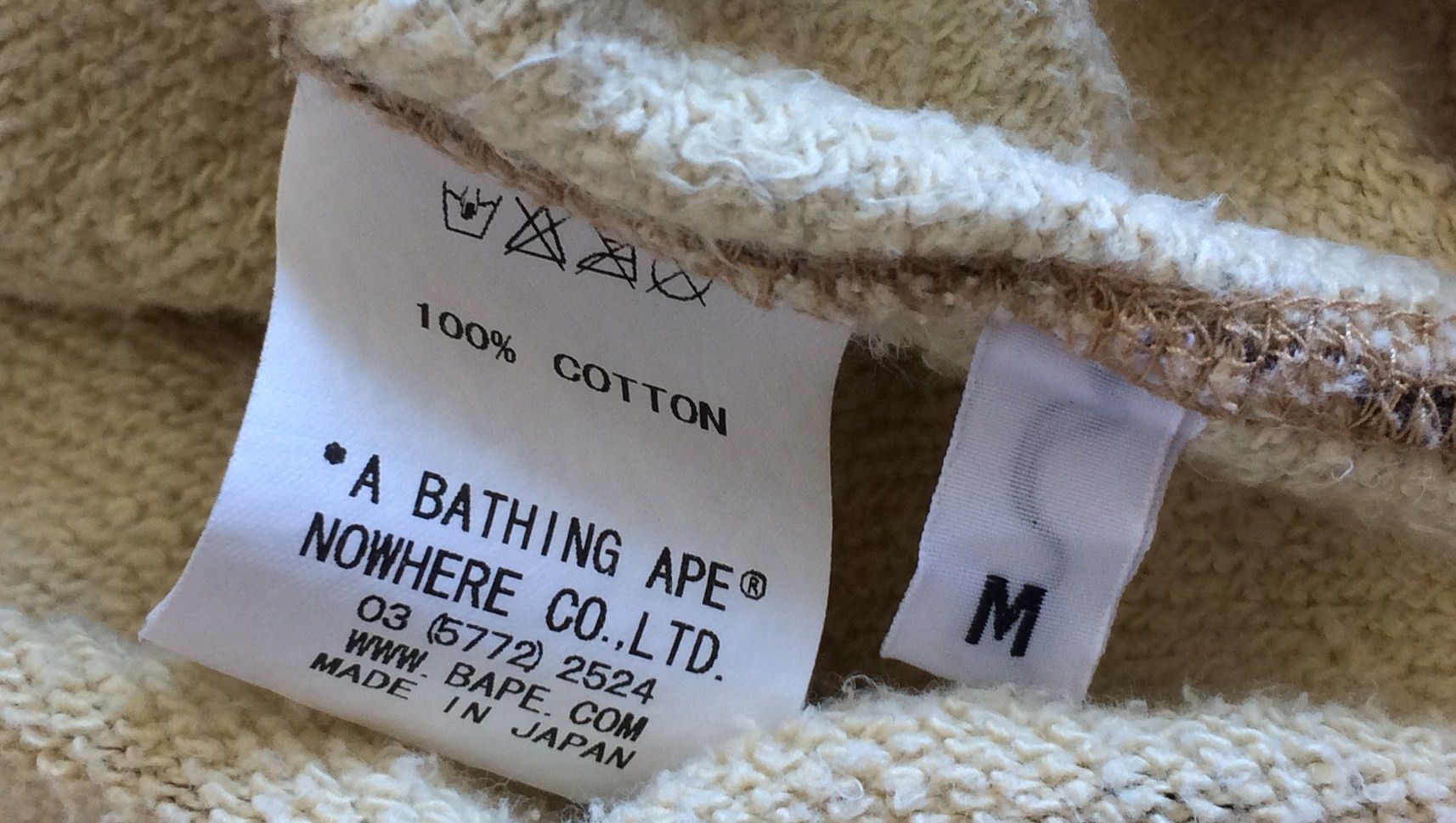 Bape OG Bape Tan Camo Full Zip Hoodie Size US M / EU 48-50 / 2 - 6 Thumbnail
